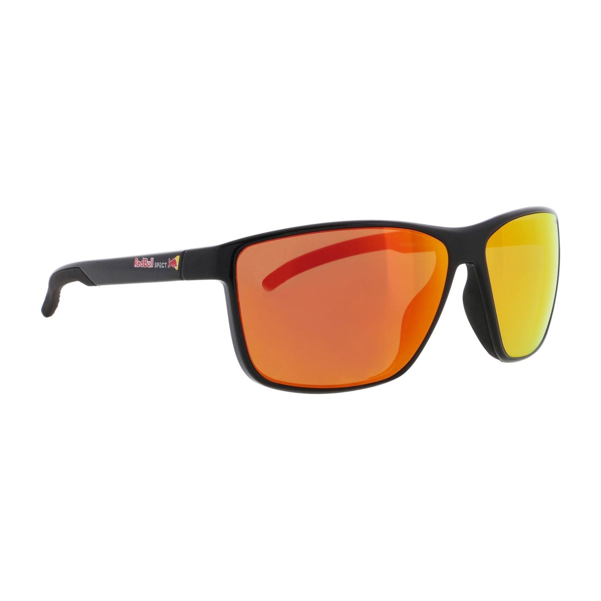 Lunettes RedBull Spect DRIFT Noir/Marron Rouge Miroir