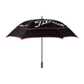 Parapluie Titleist Tour Double Canopy Noir/Rouge