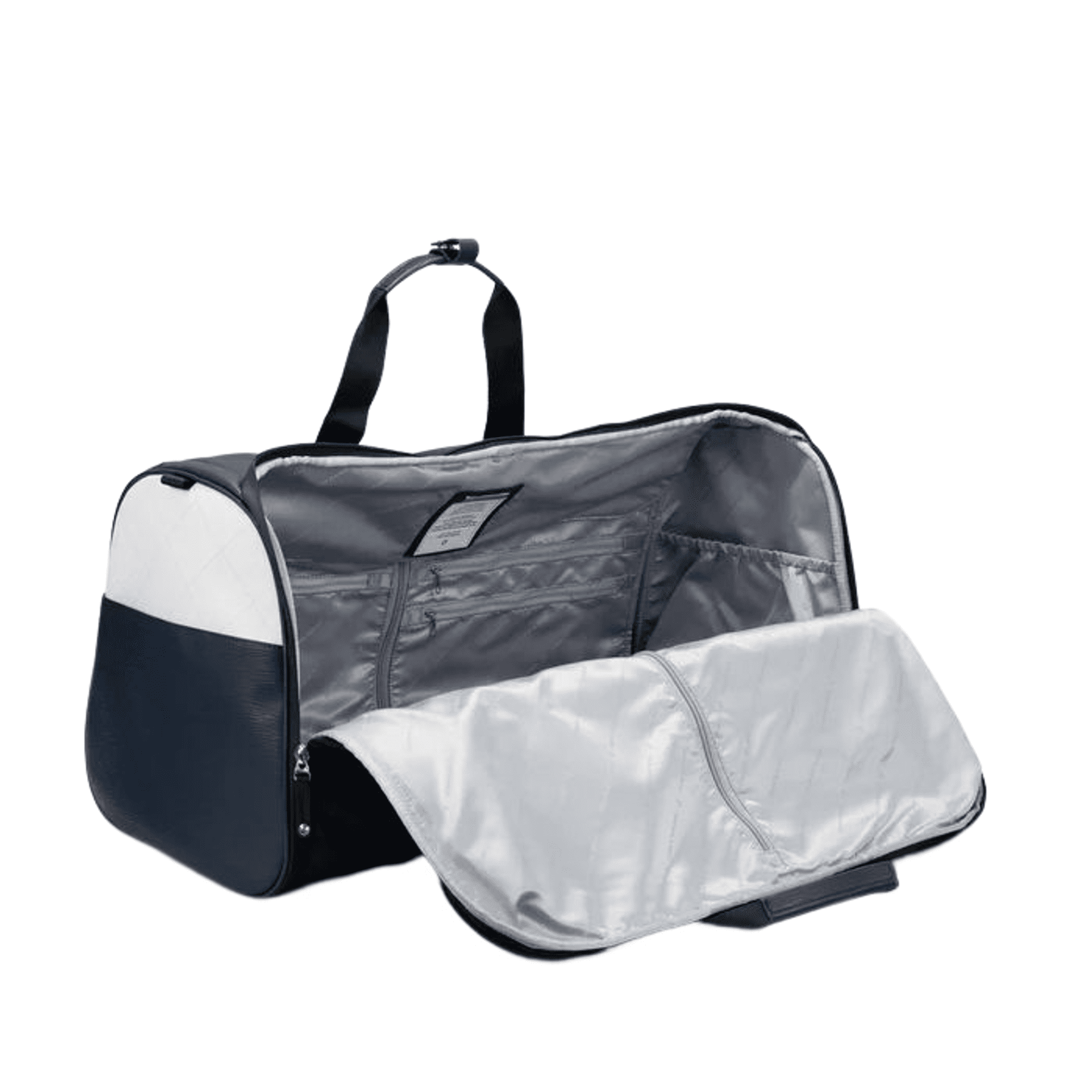 Sac de voyage Vessel The Open Duffle Blanc, bleu marine