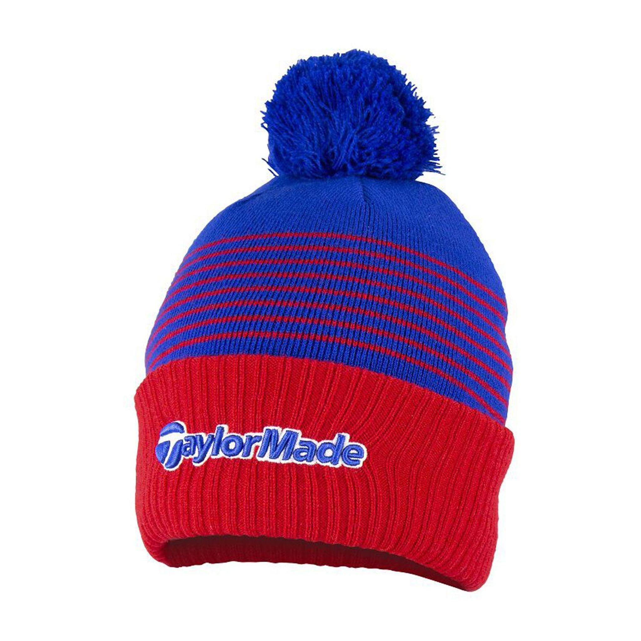 Bonnet à pompon TaylorMade Rouge/Bleu/Blanc Homme