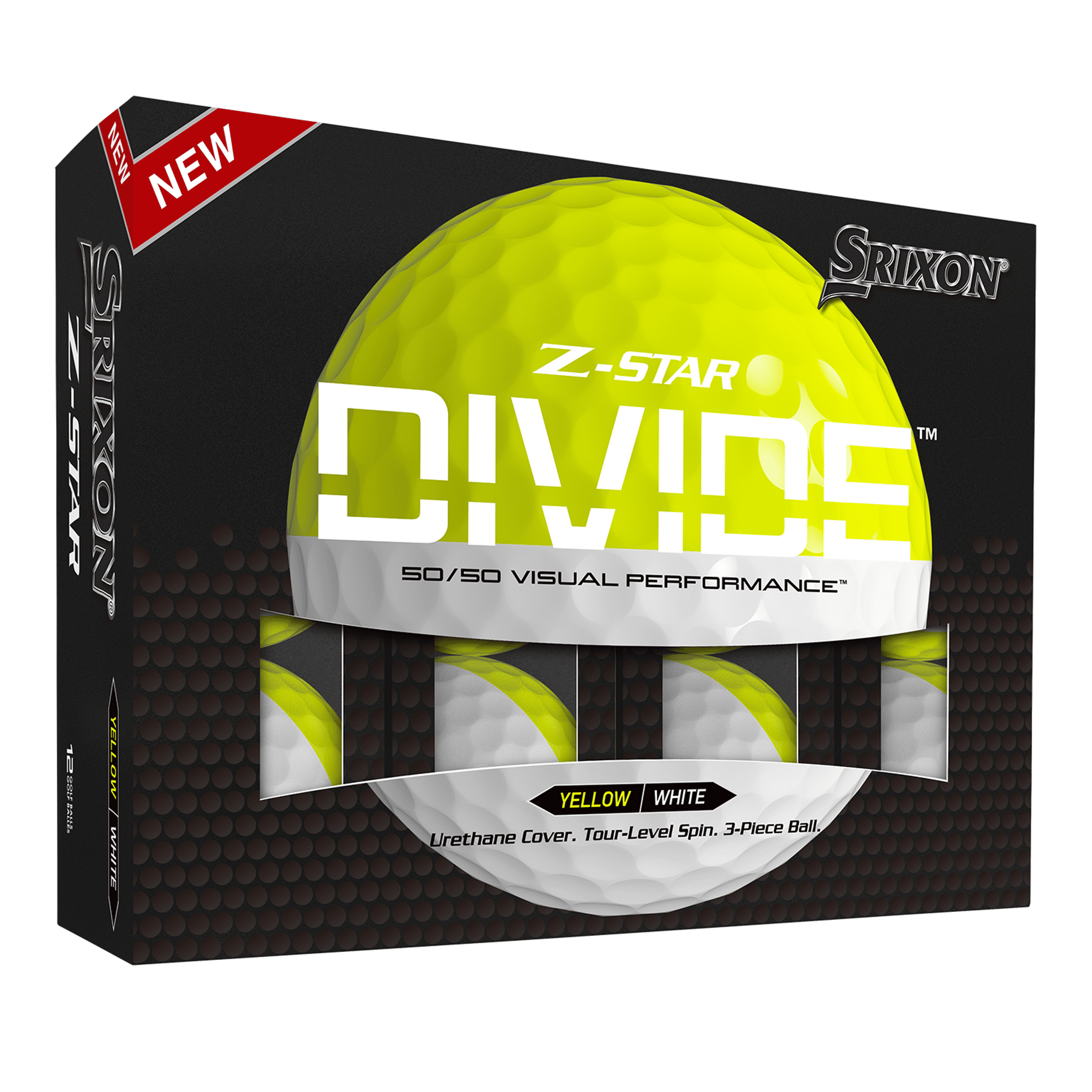 Balles de golf Srixon ZS8 Divide