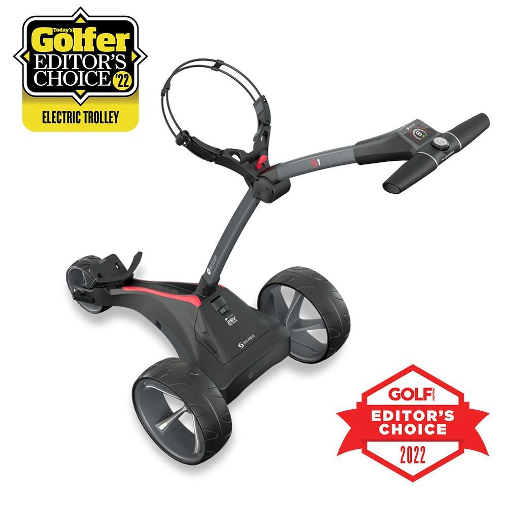 Batterie standard Motocaddy S1 (18 trous) Gris graphite