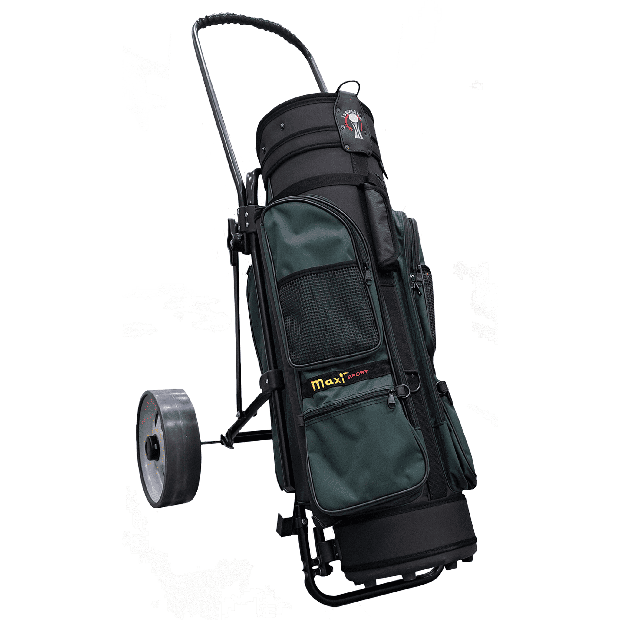 Sac de golf compact Maxi Sport avec roulettes pour chariot