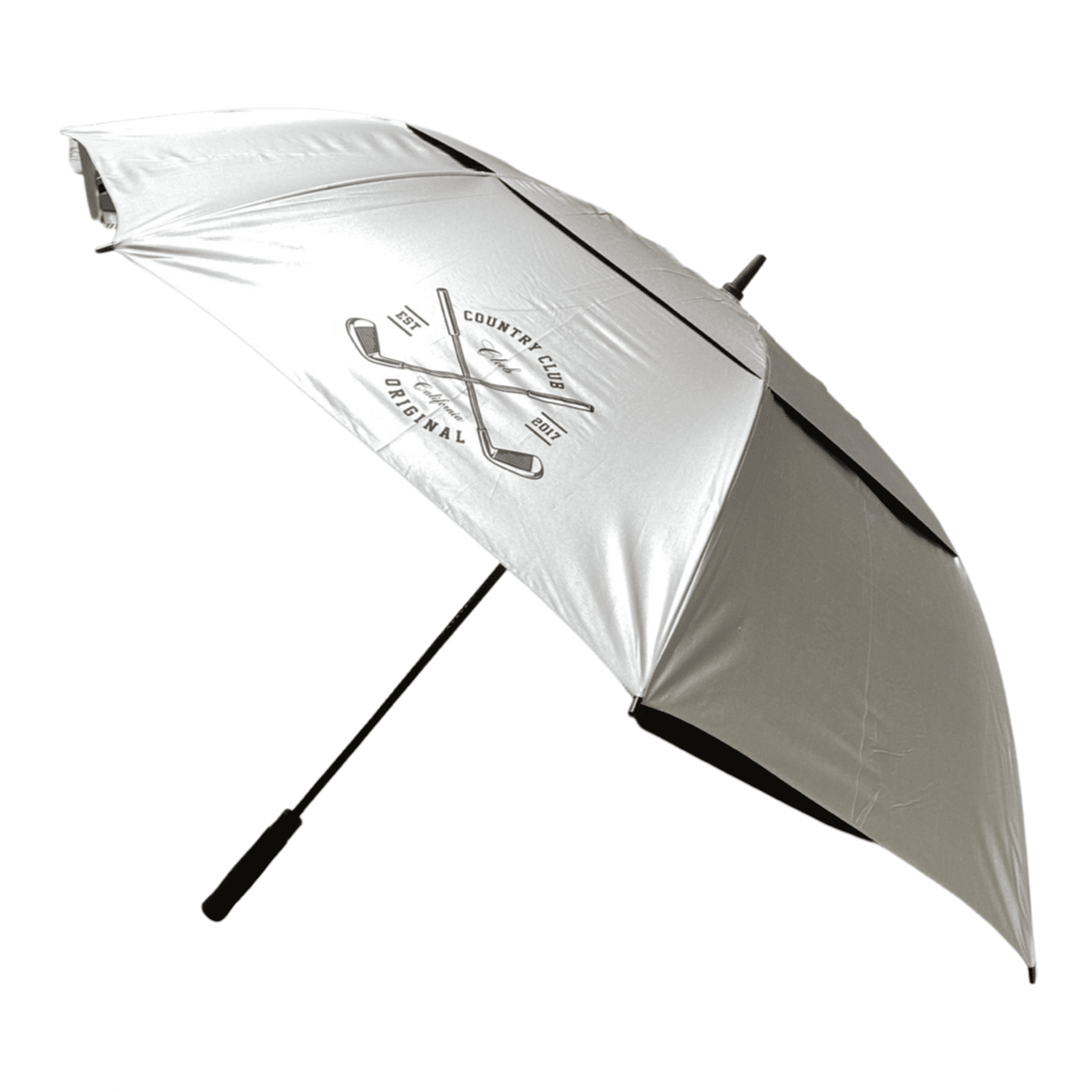 Country Club Parapluie de golf avec protection UV Country Club Argenté