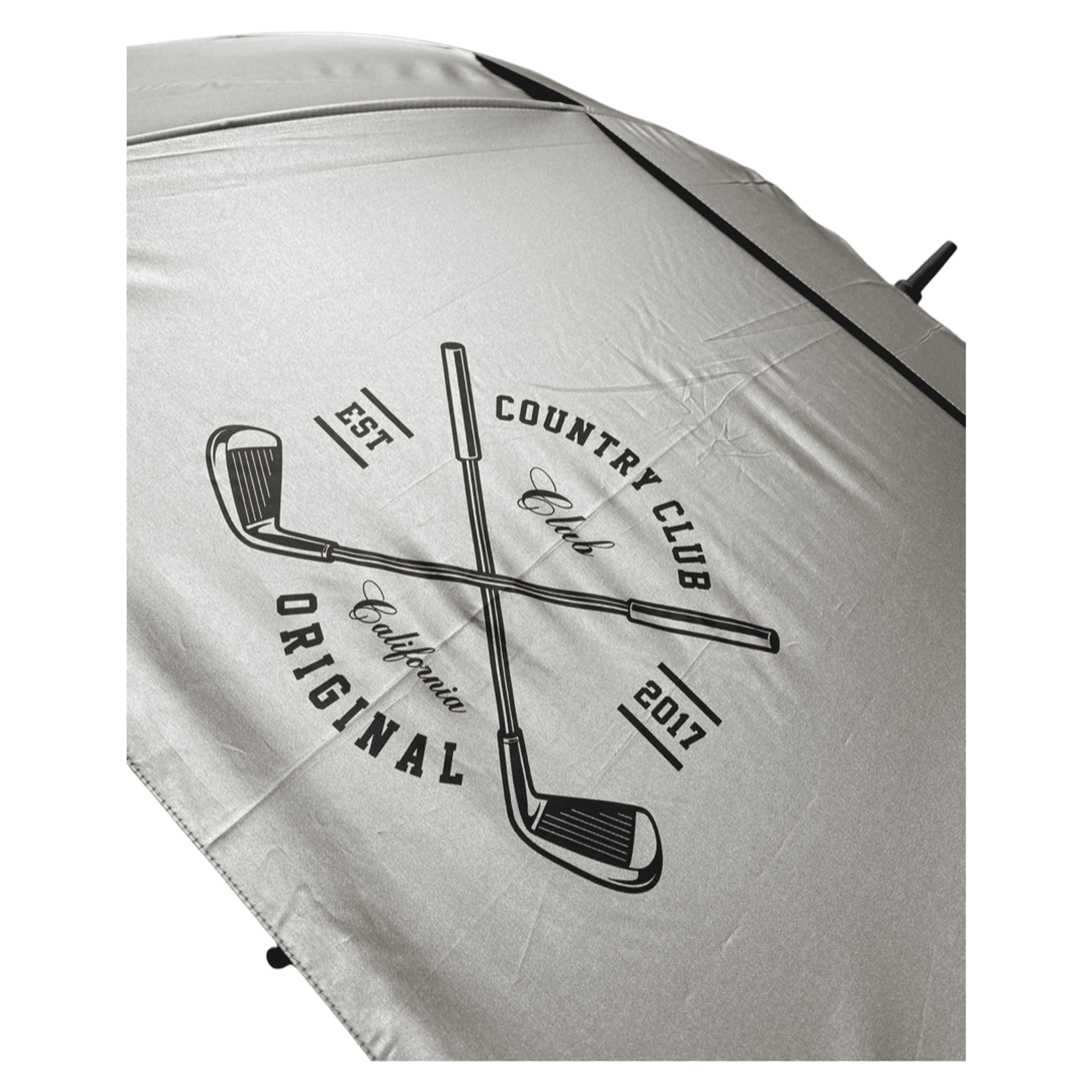 Country Club Parapluie de golf avec protection UV Country Club Argenté