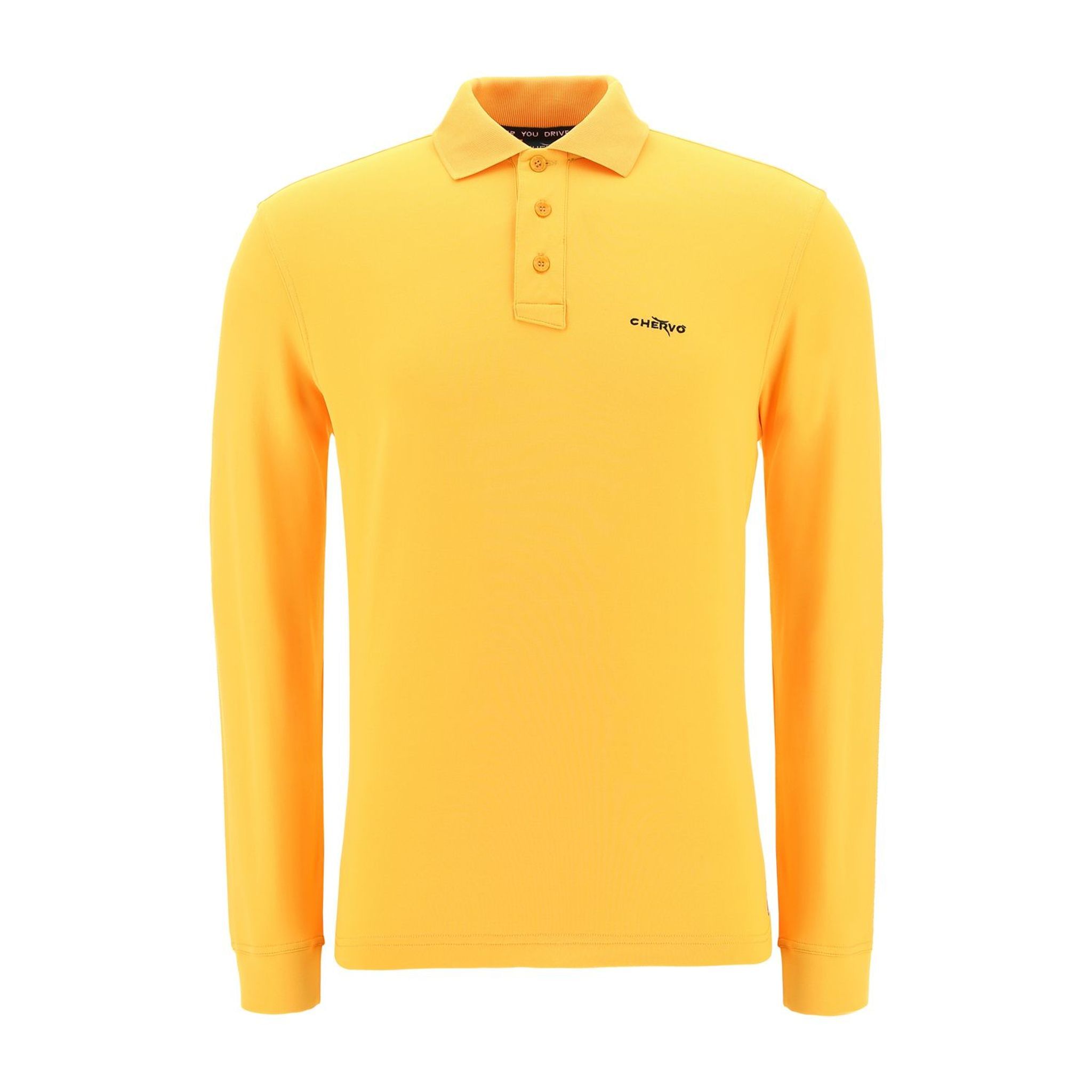 Polo Chervo M Anguy LS Sprint Orange Homme