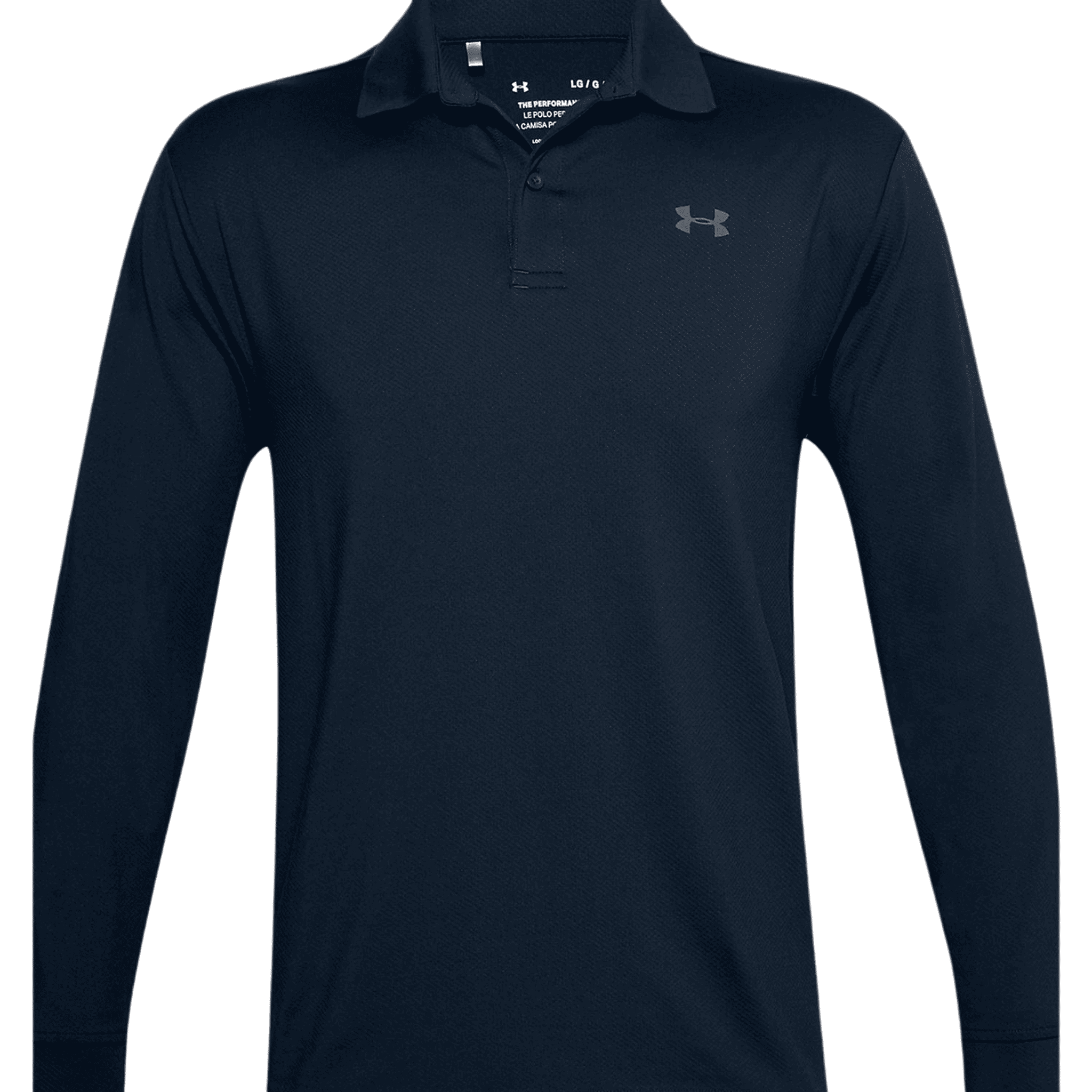 Under Armour Polo à manches longues Performance 2.0 Navy Homme Homme