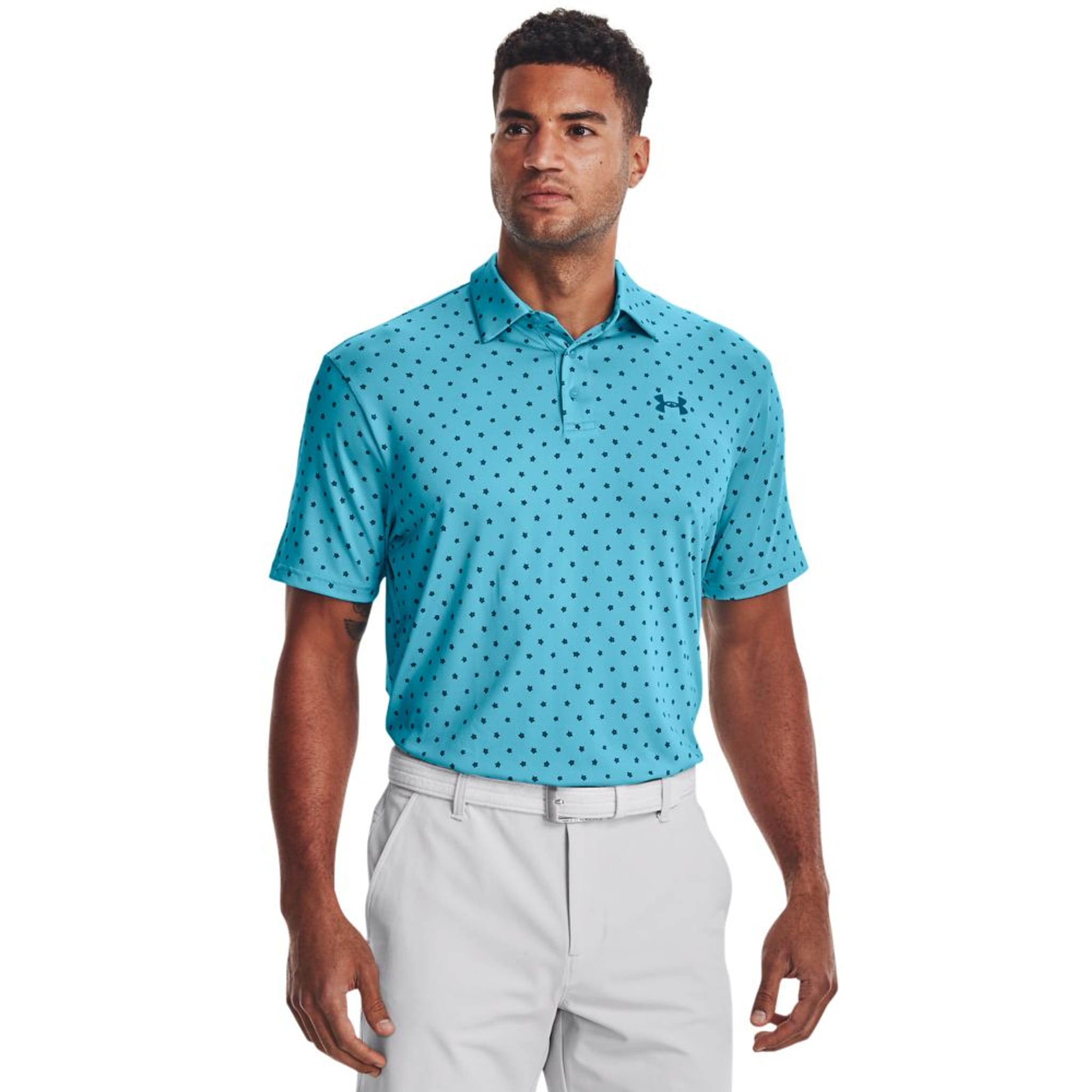 Polo Playoff 2.0 Under Armour M pour homme Fresco Blue/Cruise Blue