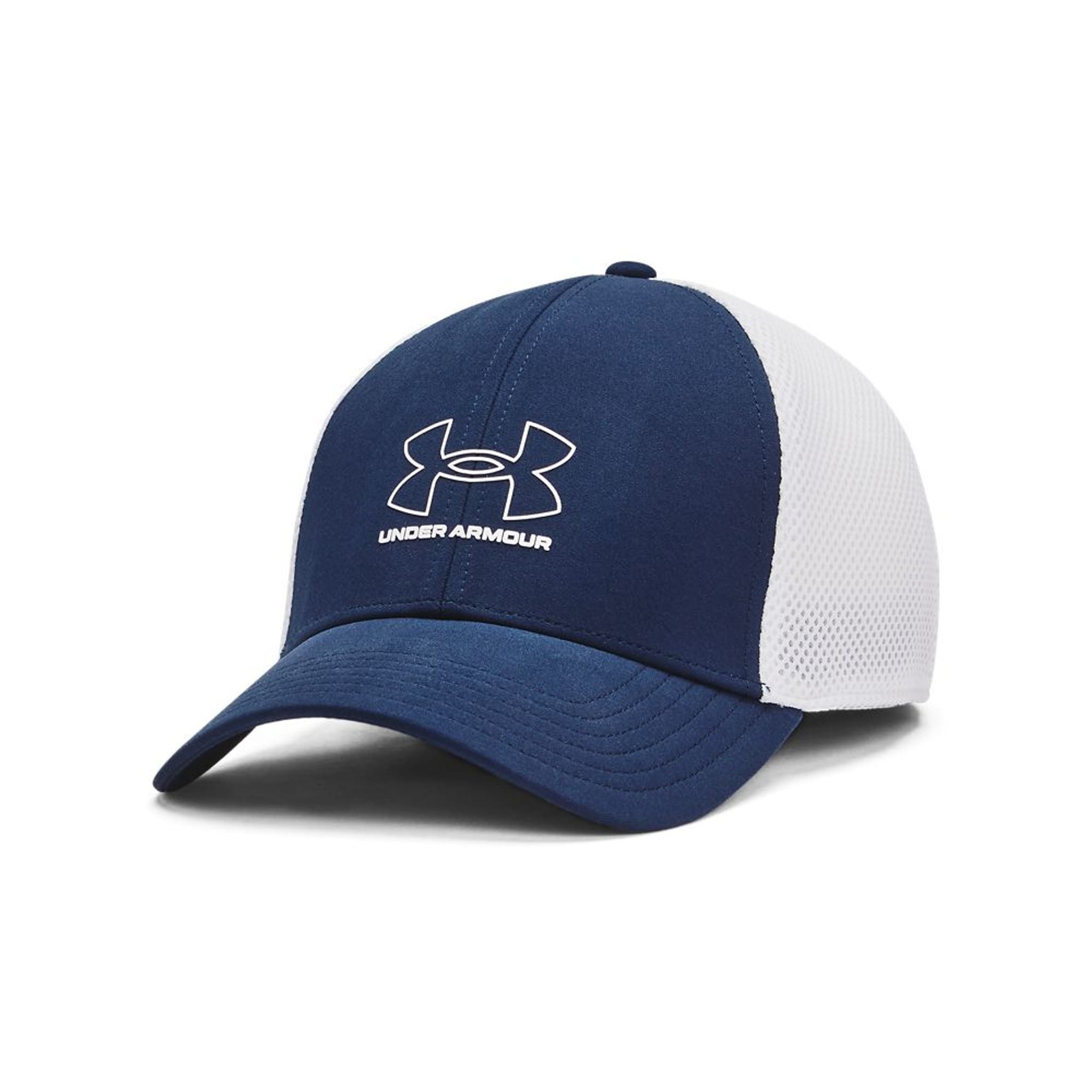 Casquette Under Armour M Iso-Chill Driver Mesh Academy/Blanc Homme