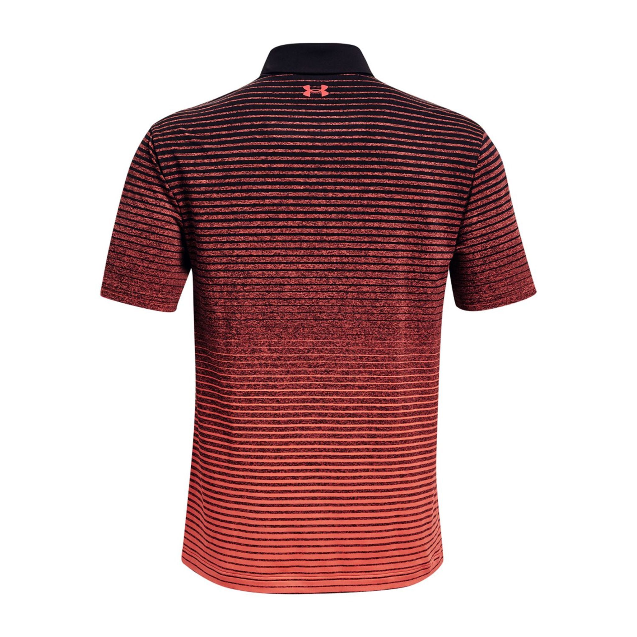 Polo Under Armour Playoff 2.0 Noir/Rouge venin/Rouge venin Homme