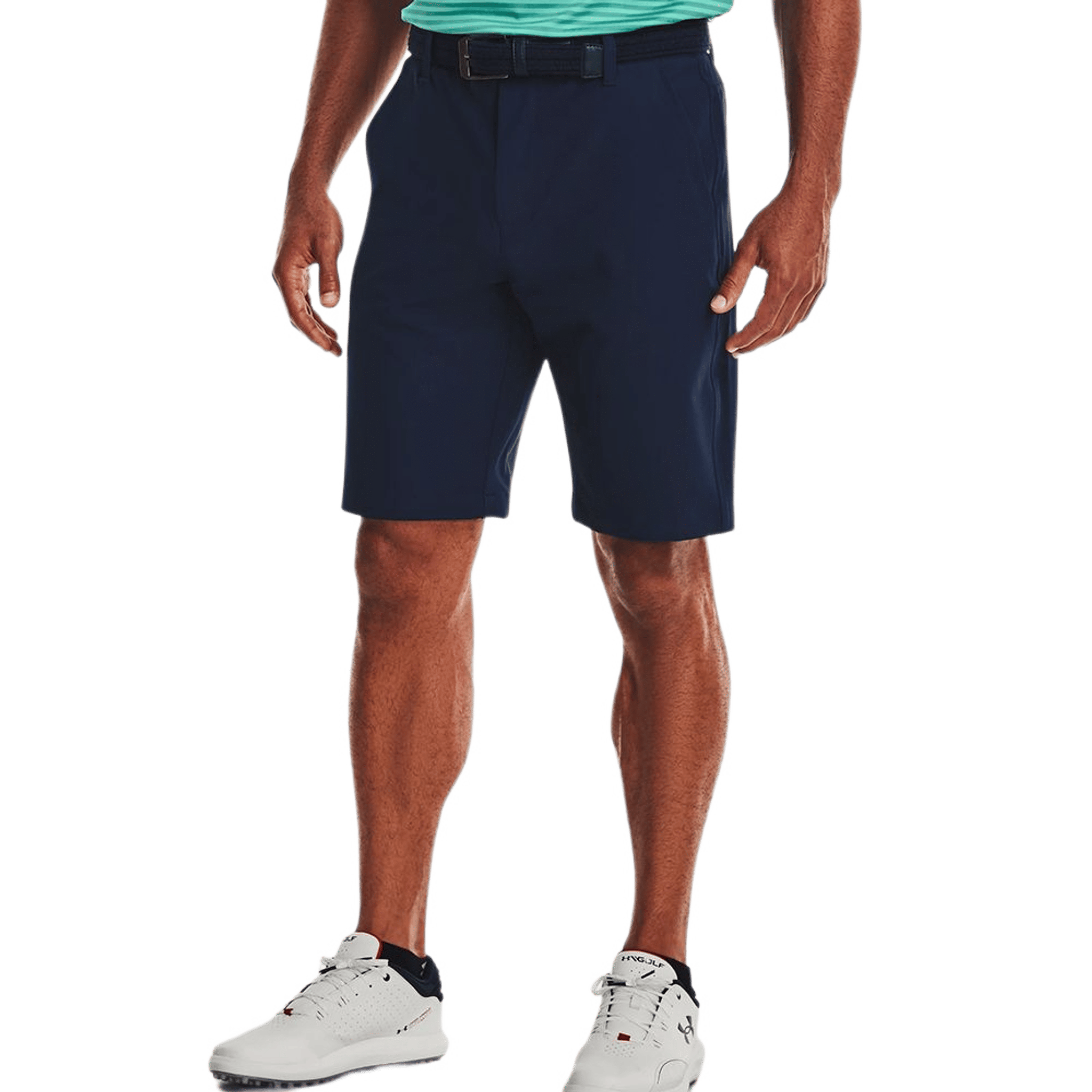 Under Armour M Short Drive Taper Academy/Halo Grau Herren