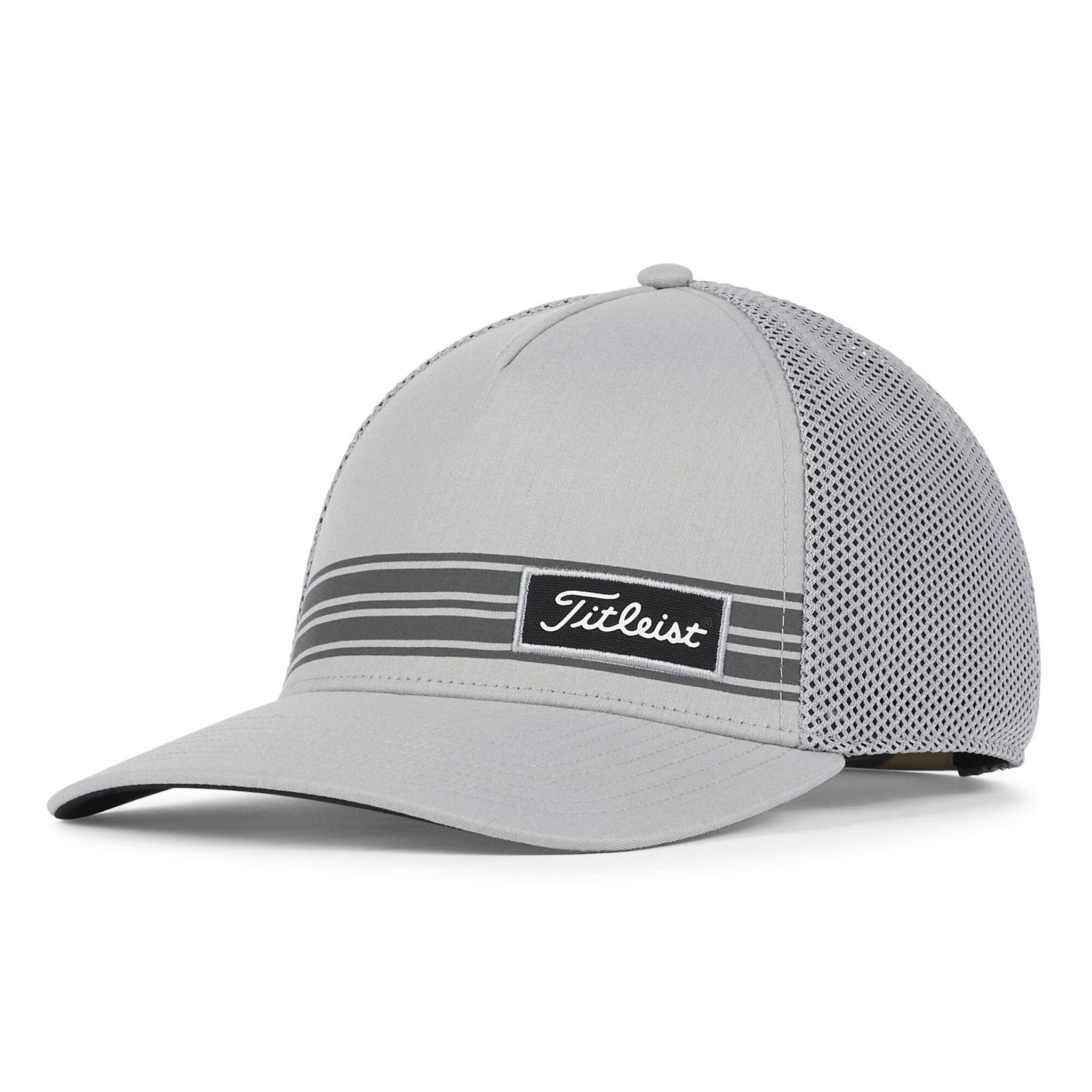 Casquette de golf Titleist Surf Stripe Laguna Gris chiné/anthracite pour homme