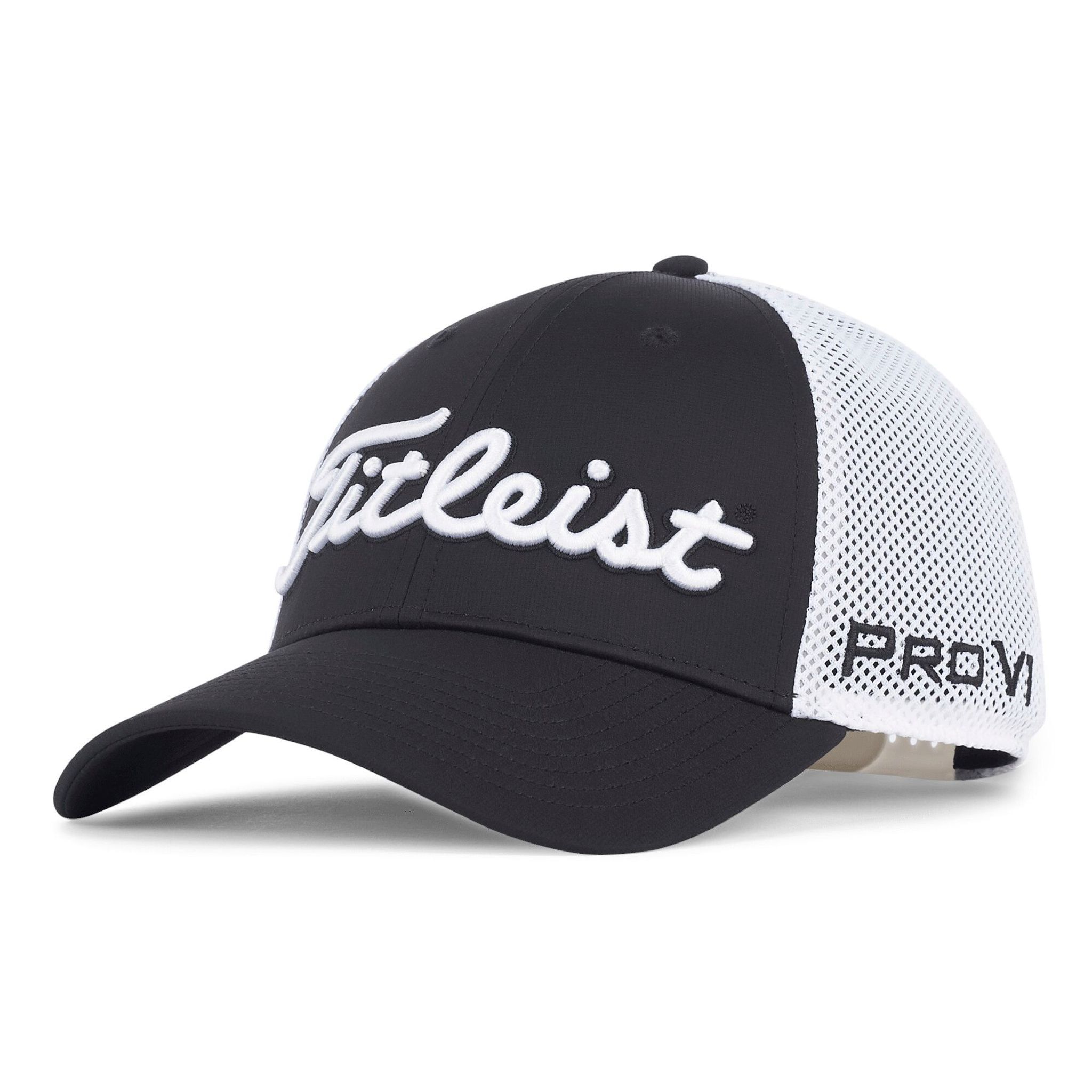 Casquette de golf Titleist Tour Performance Mesh Noir/Blanc Homme