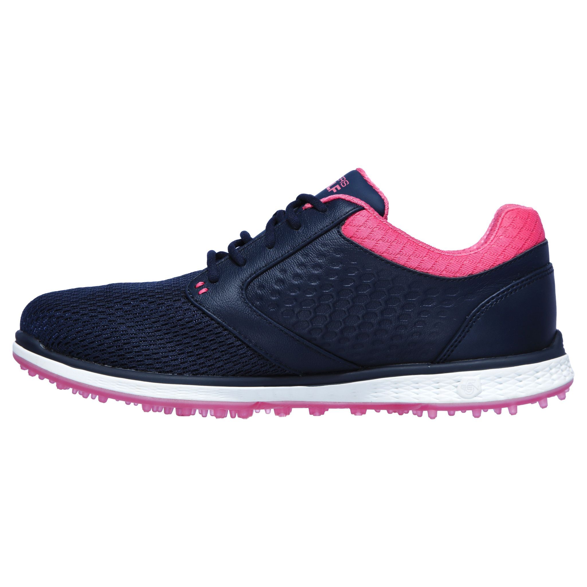 Skechers W Elite 3 Grand Bleu Marine/Rose Femme