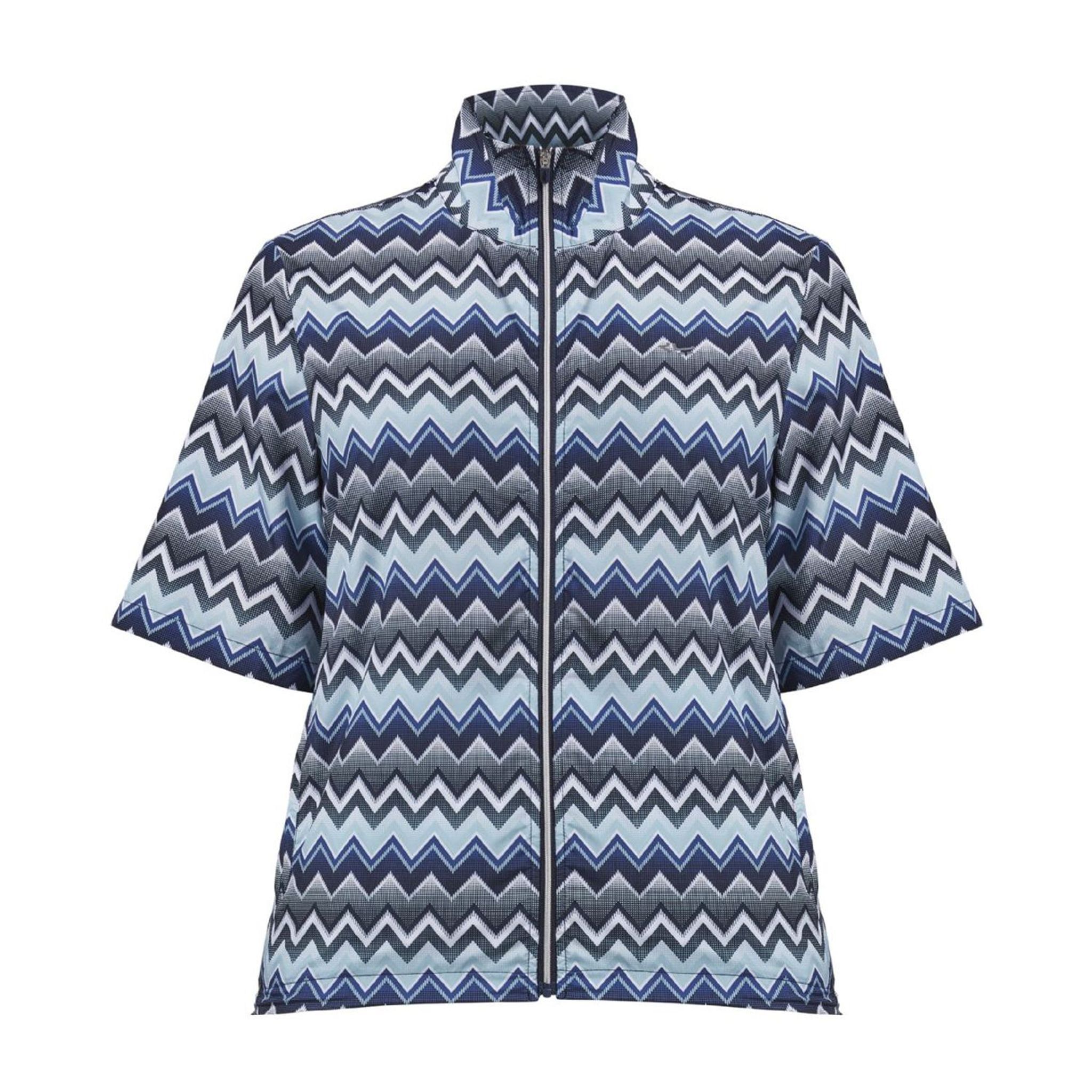 Veste coupe-vent Röhnisch Pocket SS Zigzag Bleu Femme