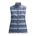 Veste coupe-vent Röhnisch Pocket Zigzag bleu femme