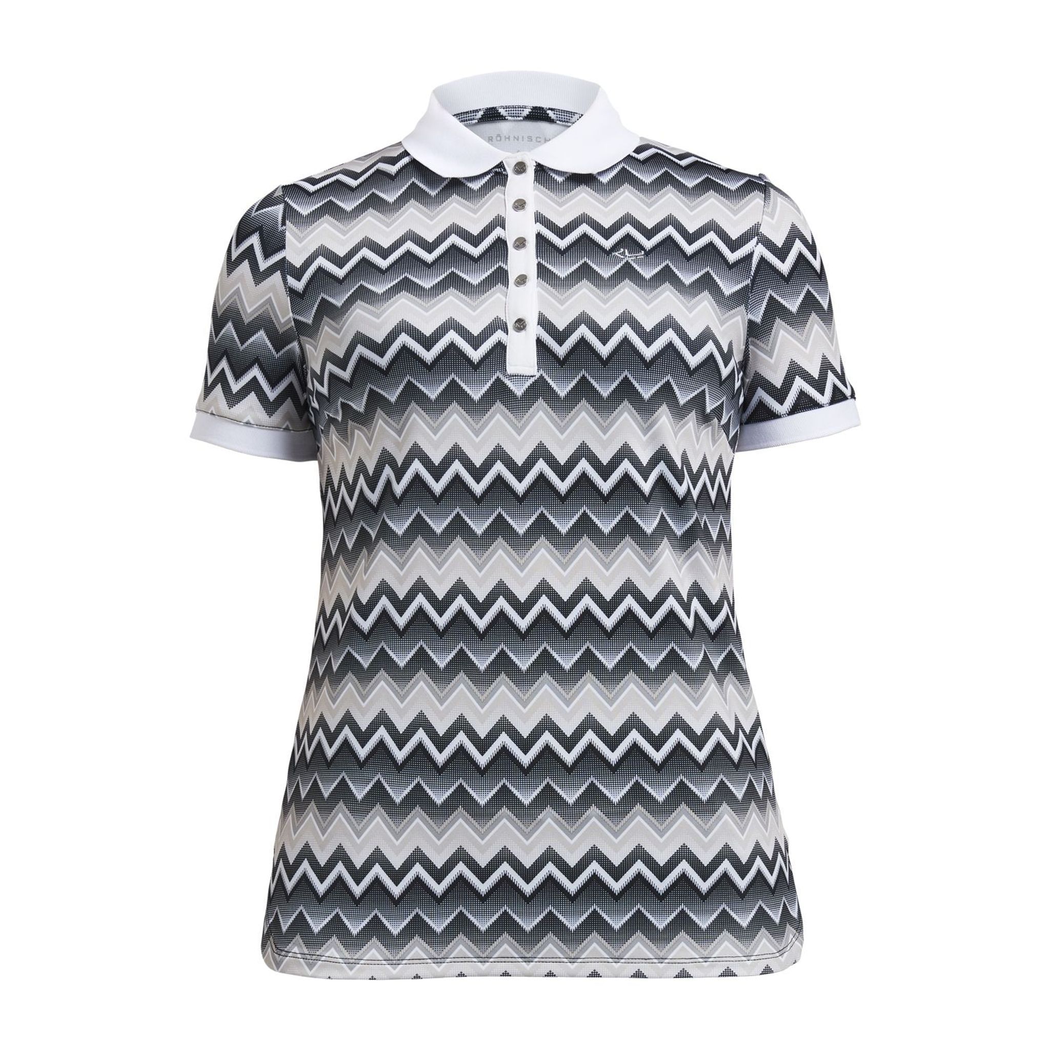 Polo Röhnisch Element Zigzag Sable Femme