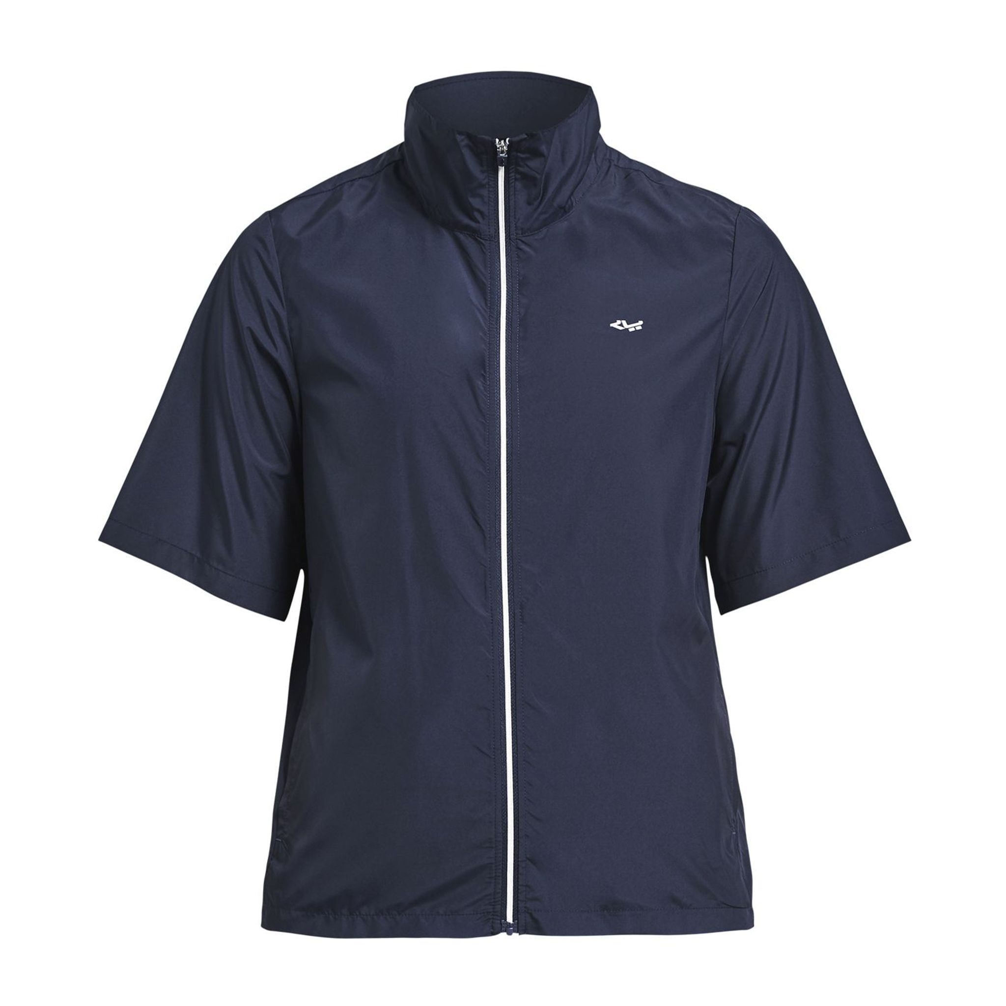 Veste coupe-vent Röhnisch Pocket SS pour femme, bleu marine