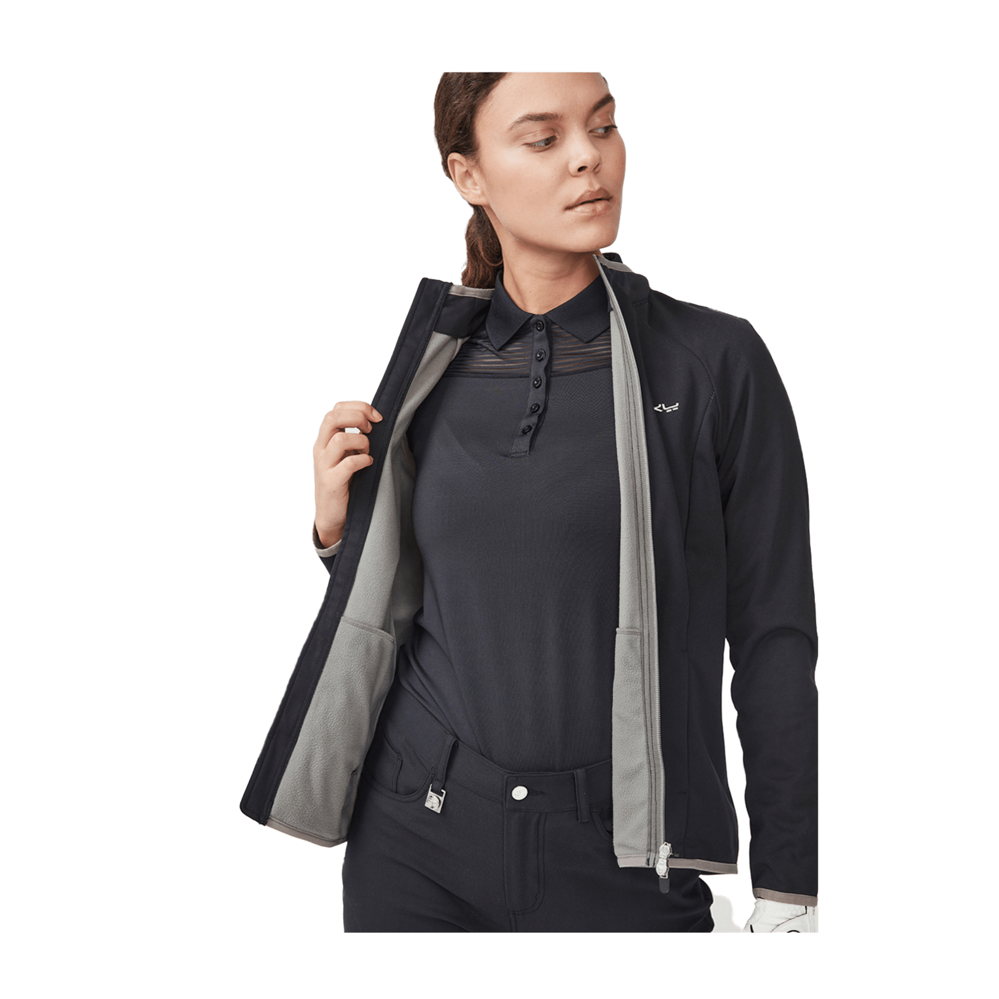 Veste Röhnisch Hybrid noir femme