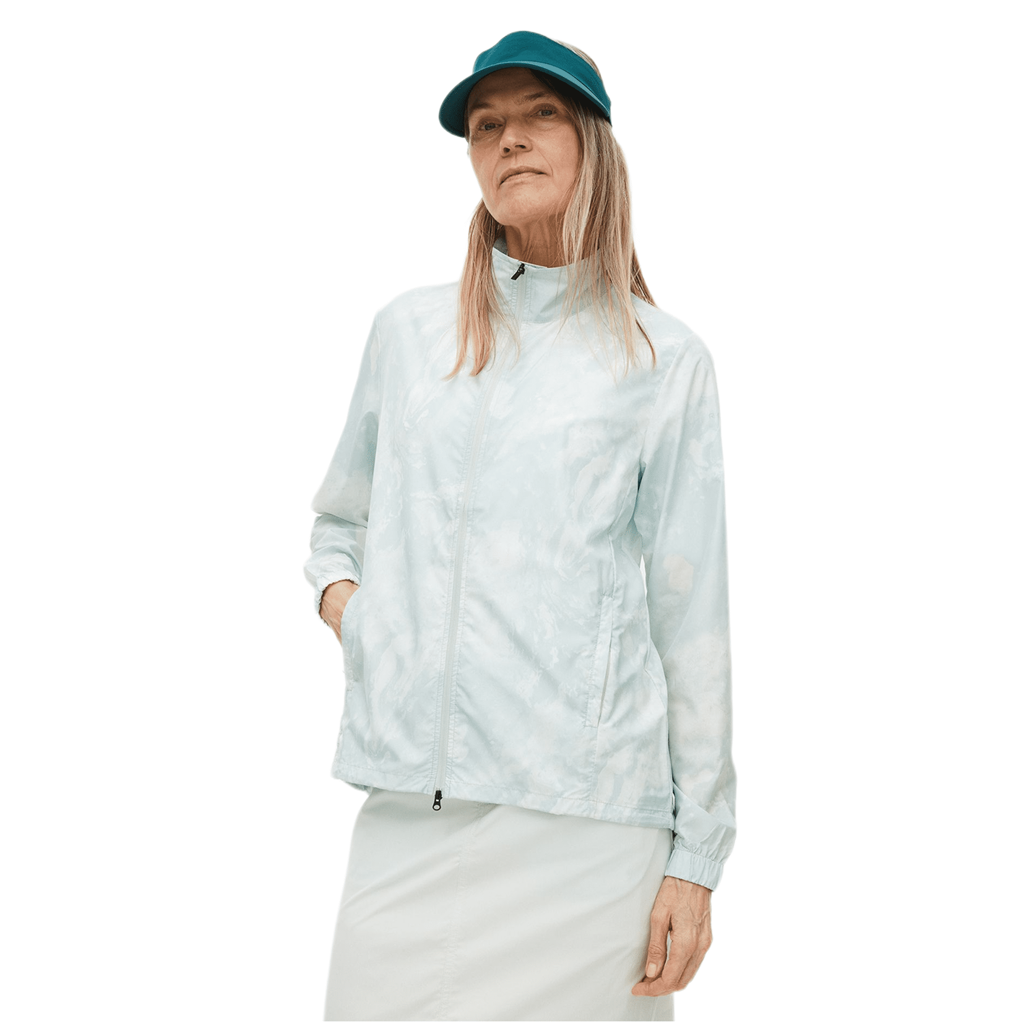 Röhnisch W Veste coupe-vent pliable Algal Bloom Seafoam Femme