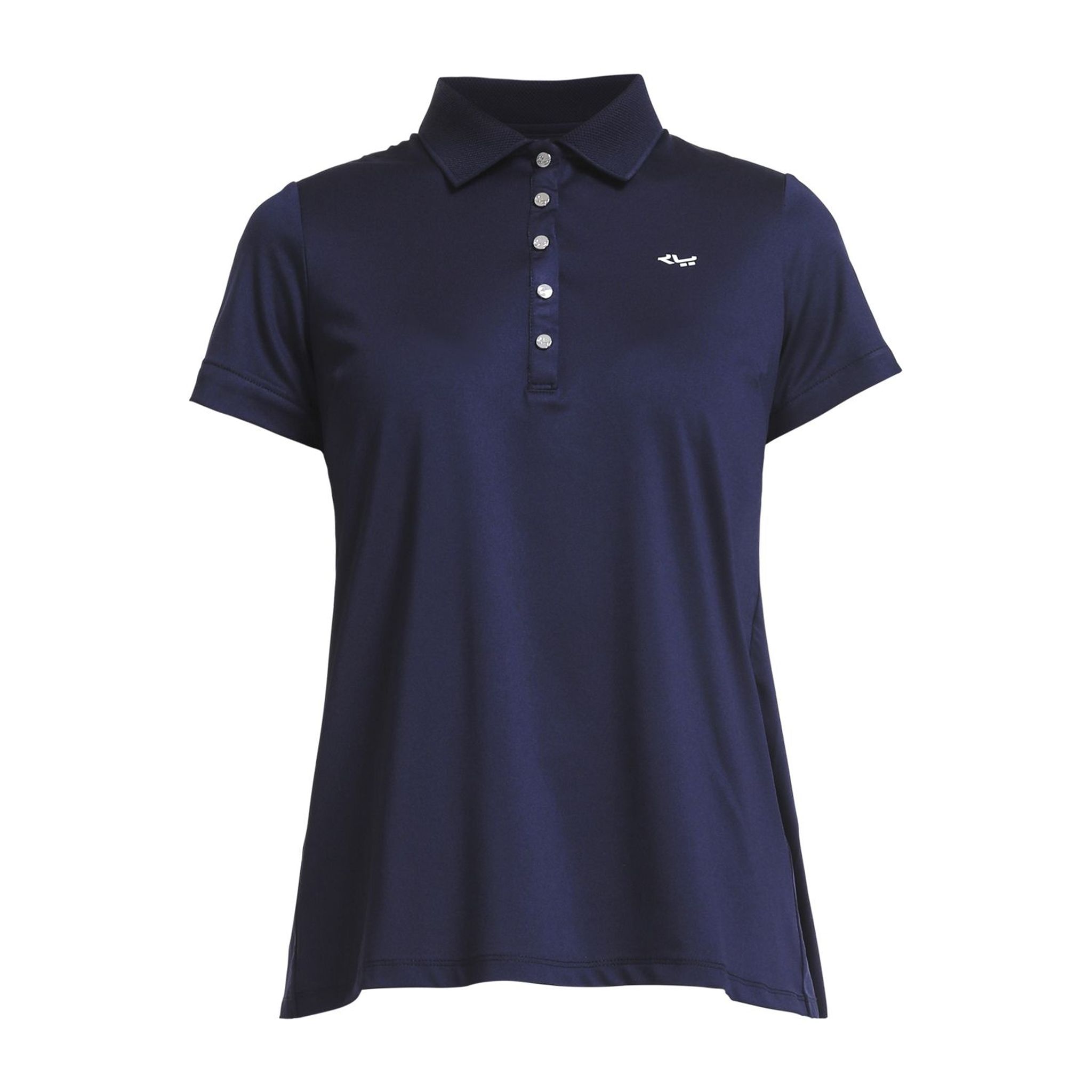 Polo Röhnisch Plissé Indigo Night Femme