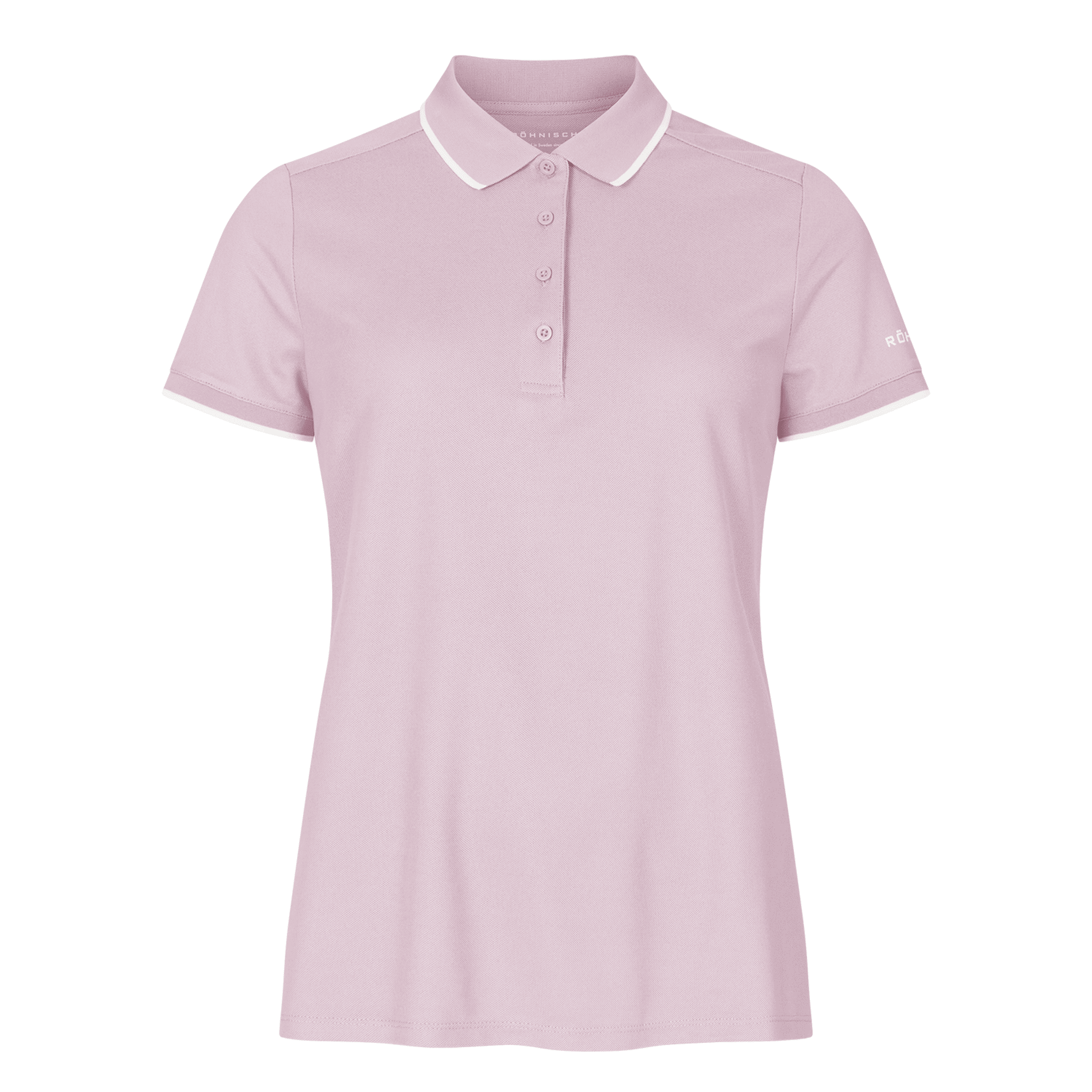 Polo de golf Röhnisch Miriam pour femme, rose, pour femme