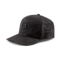 Casquette de golf Puma P Snapback Motif camouflage Noir Hommes Hommes