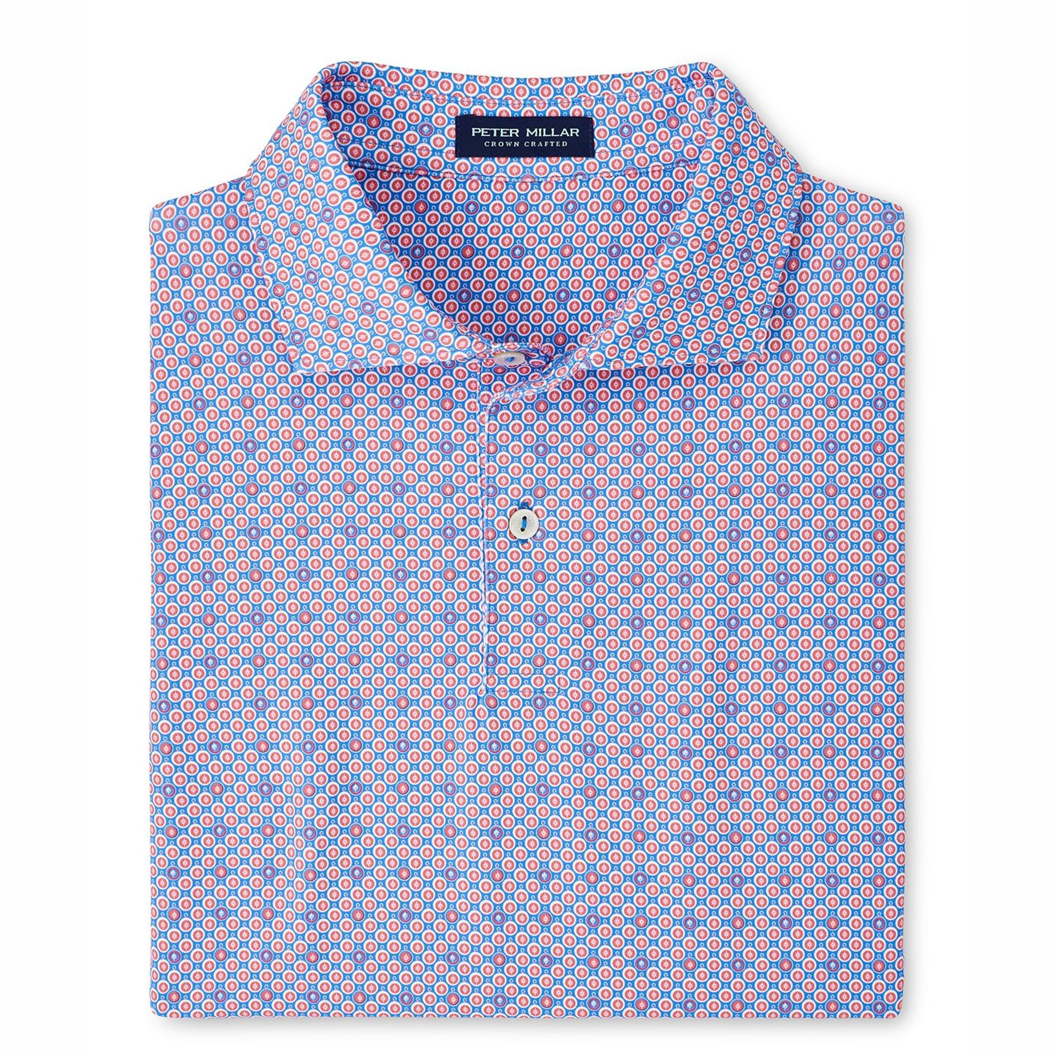 Maillot de performance Peter Millar Northbound Polo Homme Marina B Homme