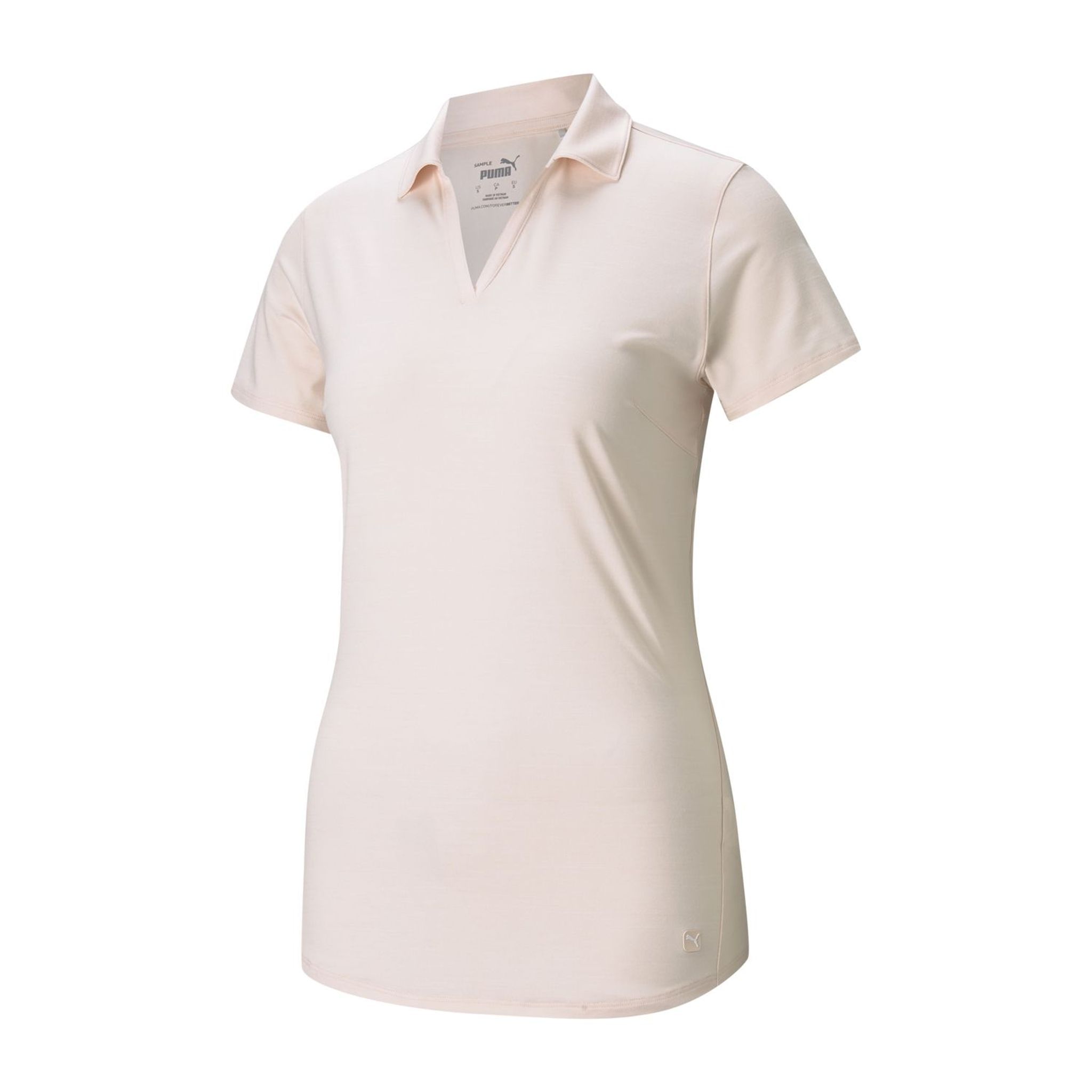 Polo Puma W Cloudspun Free SS Rose Femme