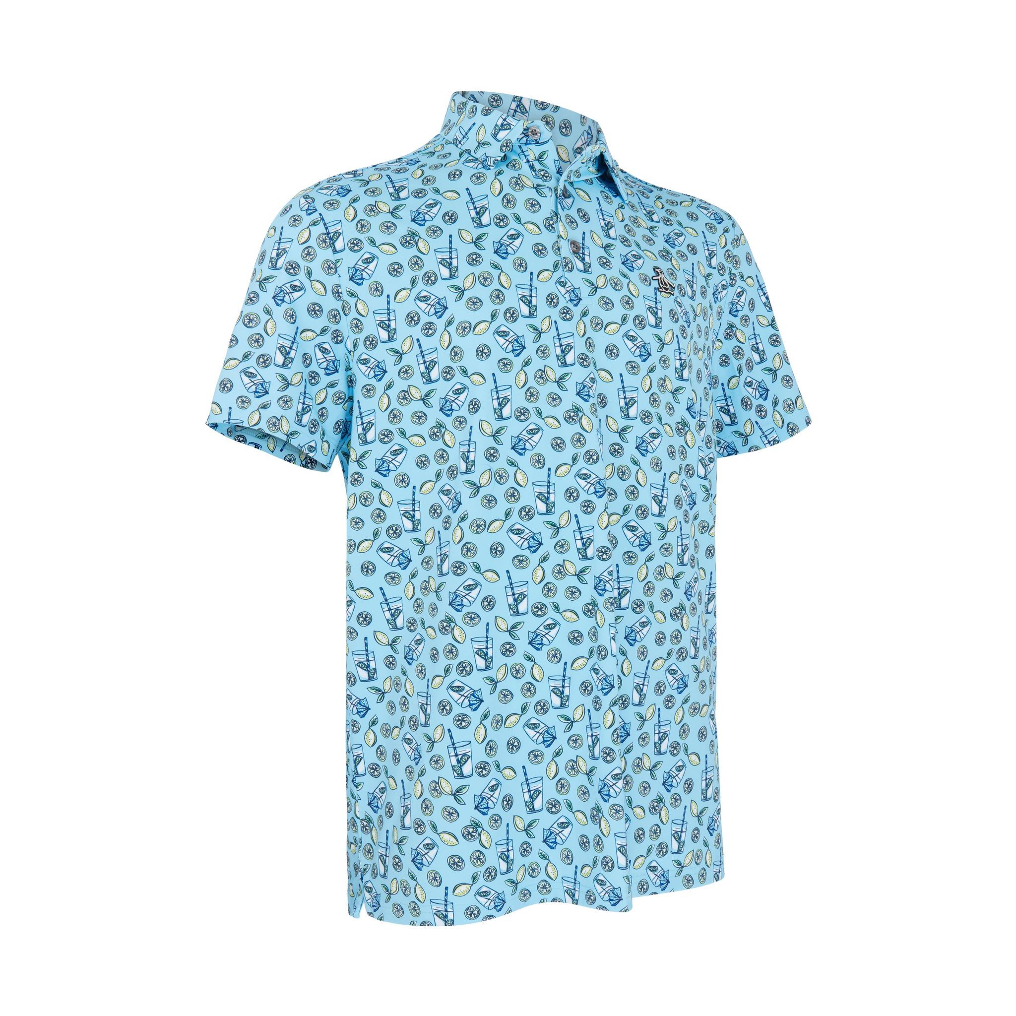 Polo Original Penguin SS Imprimé Lemonde All-Over Homme