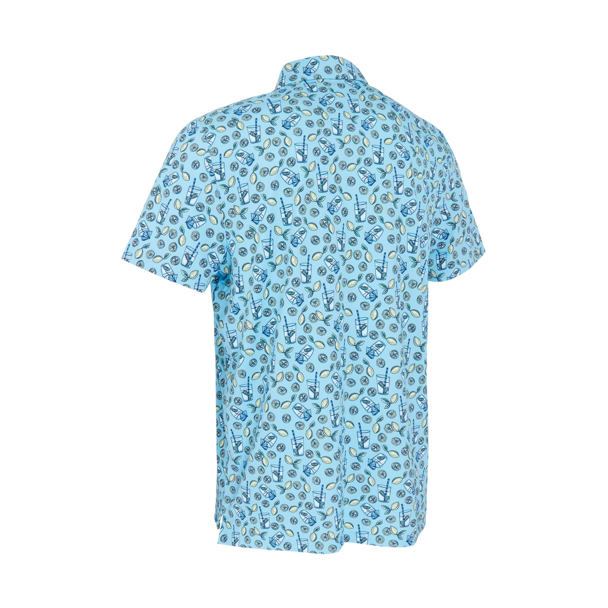 Polo Original Penguin SS Imprimé Lemonde All-Over Homme