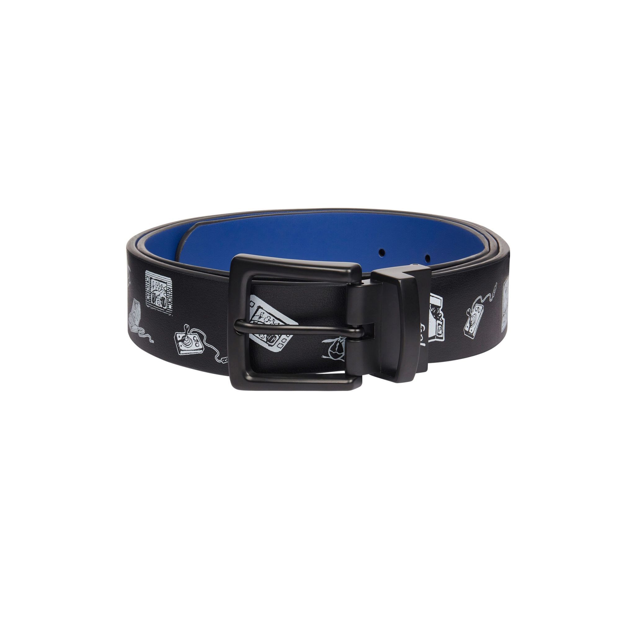 Ceinture imprimée originale Penguin Retro Arcade pour hommes Bleuissement pour hommes