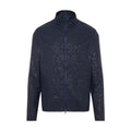 Veste J. Lindeberg M Wind Tech Felix Deboss Bleu Marine Homme