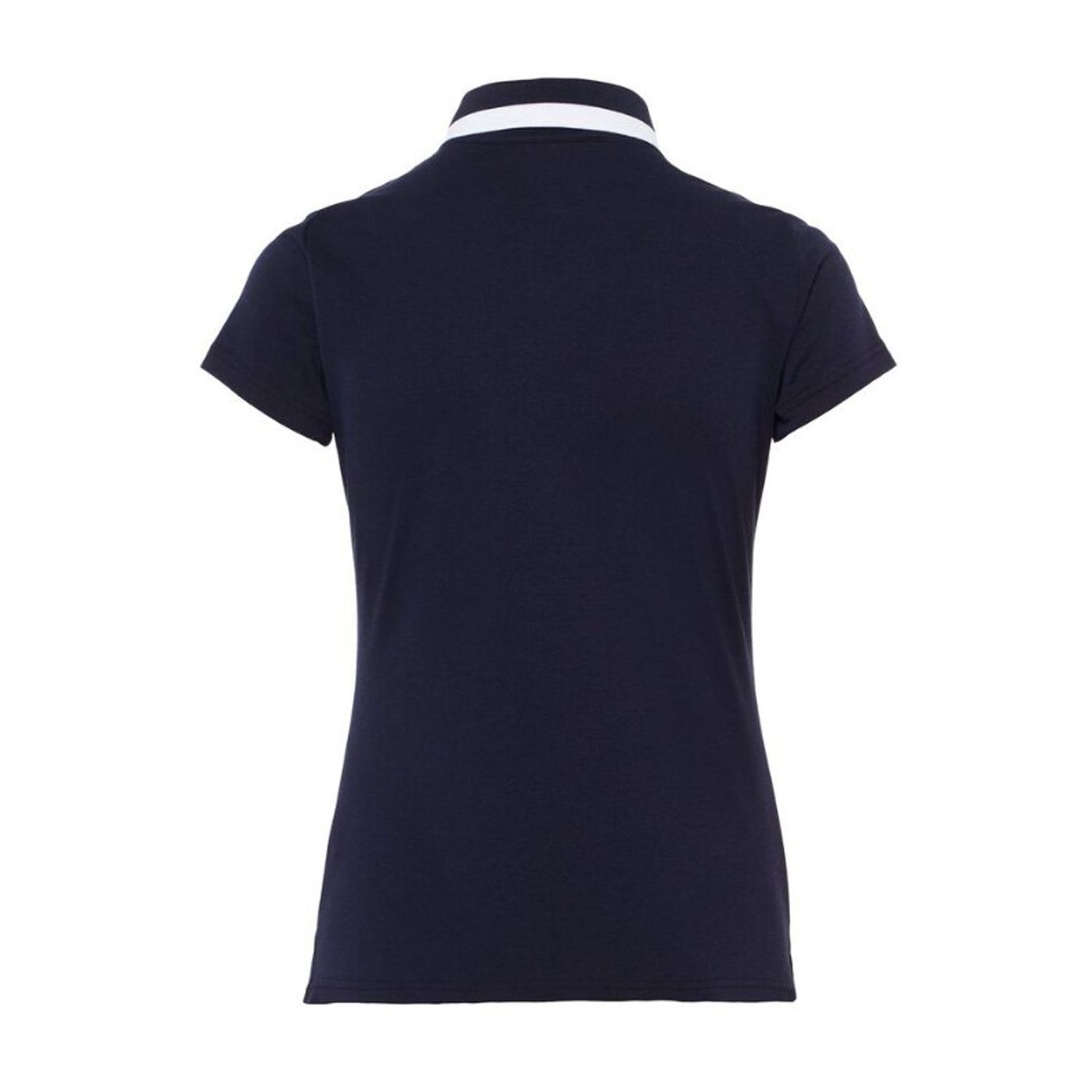 Polo J. Lindeberg W Alve-Cotton Poly Navy Melange Femme