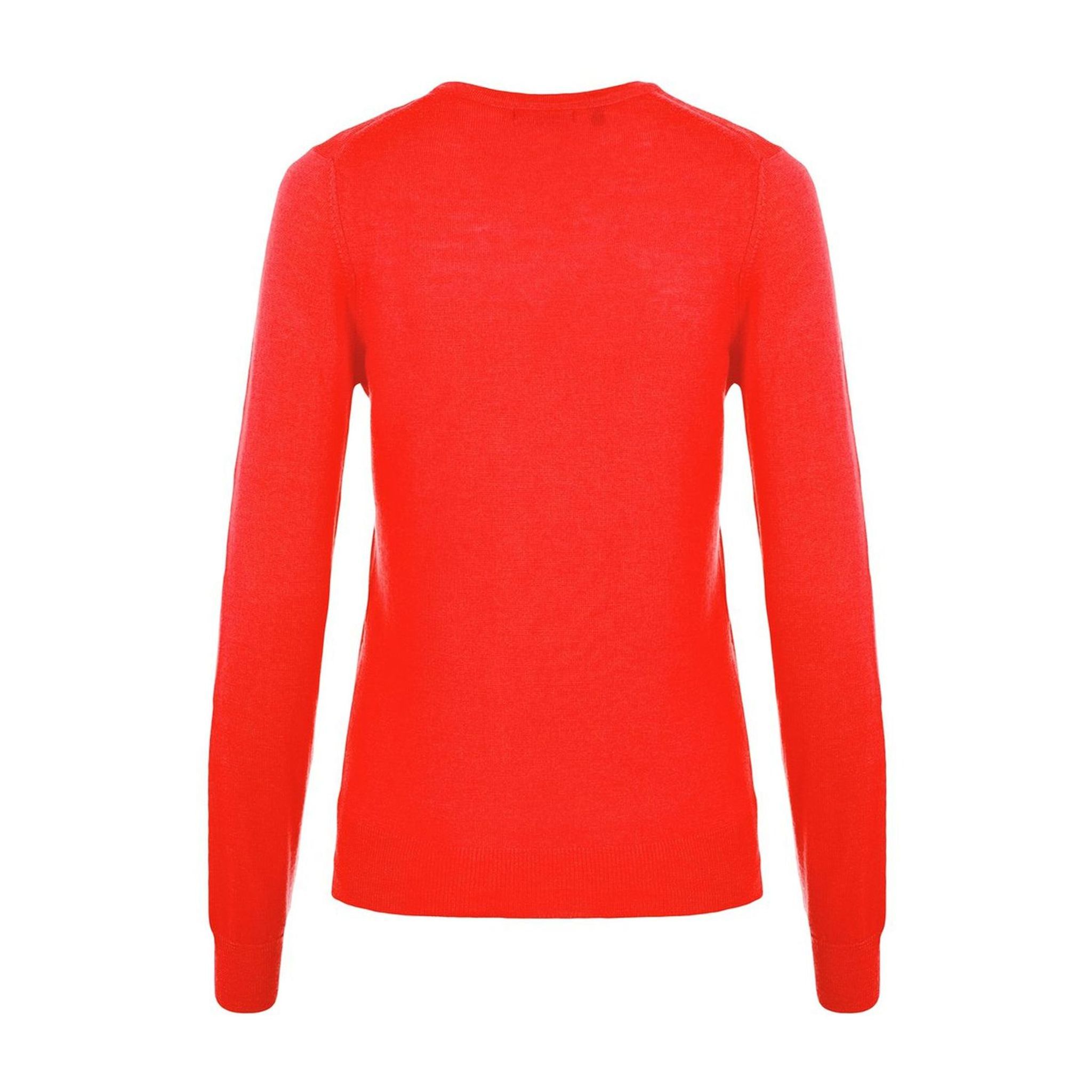 Pull J. Lindeberg W Amaya-True Merino Rouge Tomate Femme