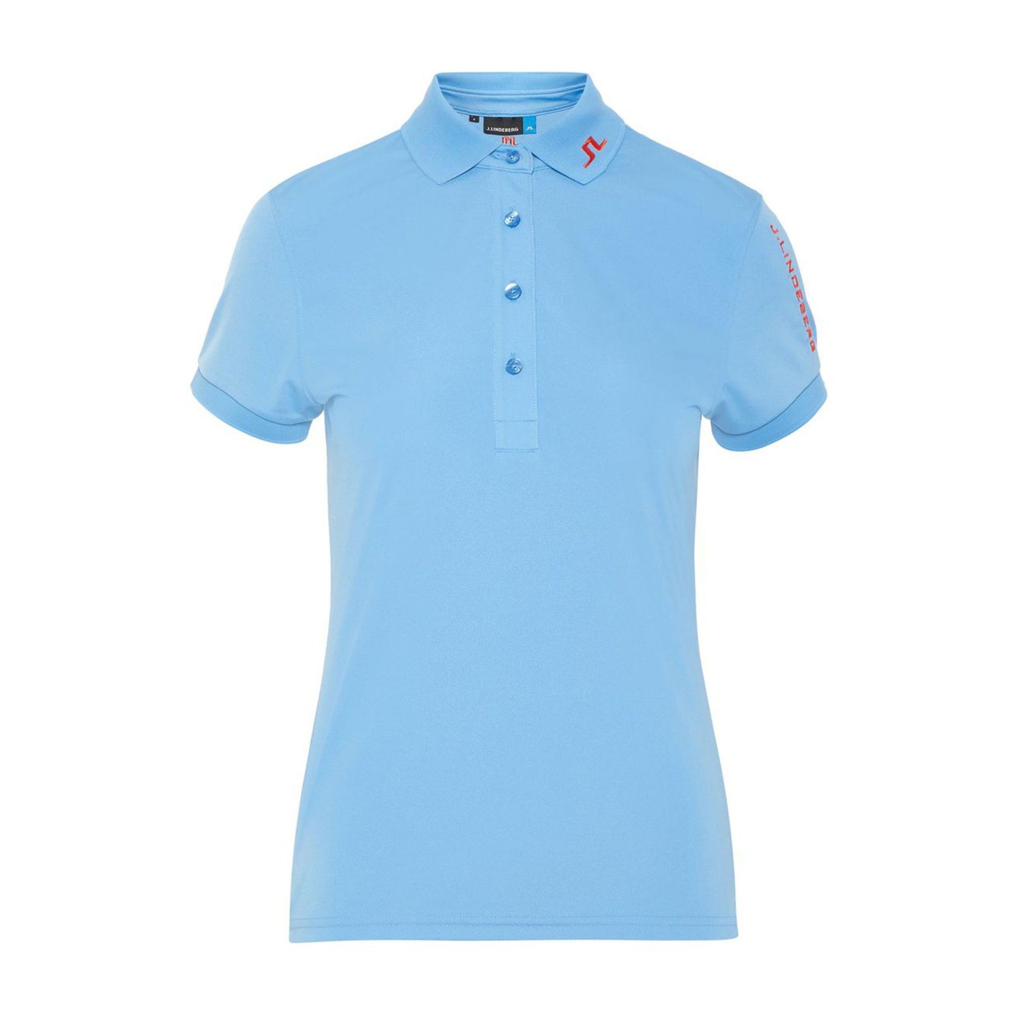 Polo J. Lindeberg W Tour Tech-TX pour femme, bleu lac