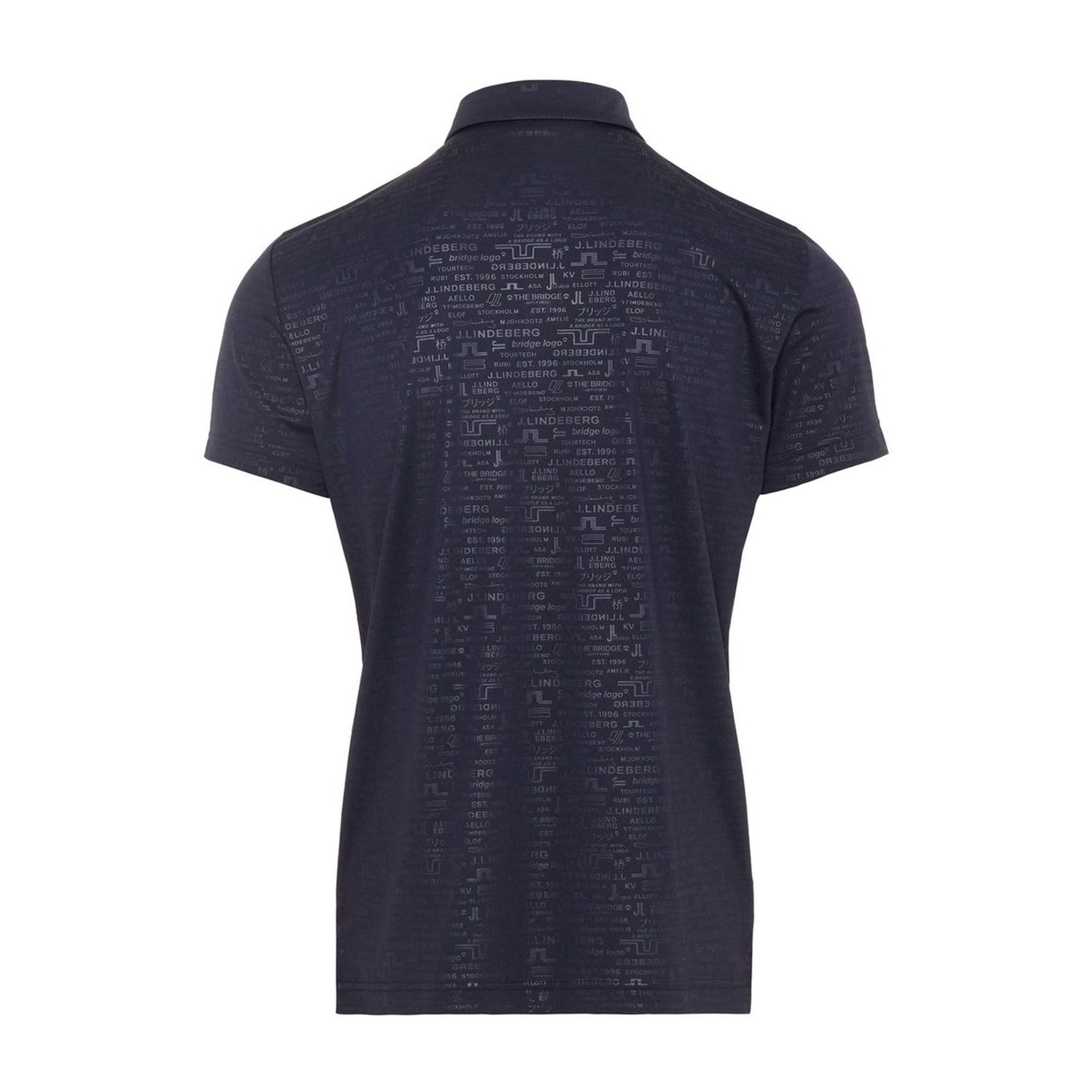 Polo en jersey Slim Fit-TX de J. Lindeberg M Pine Jl Navy pour homme