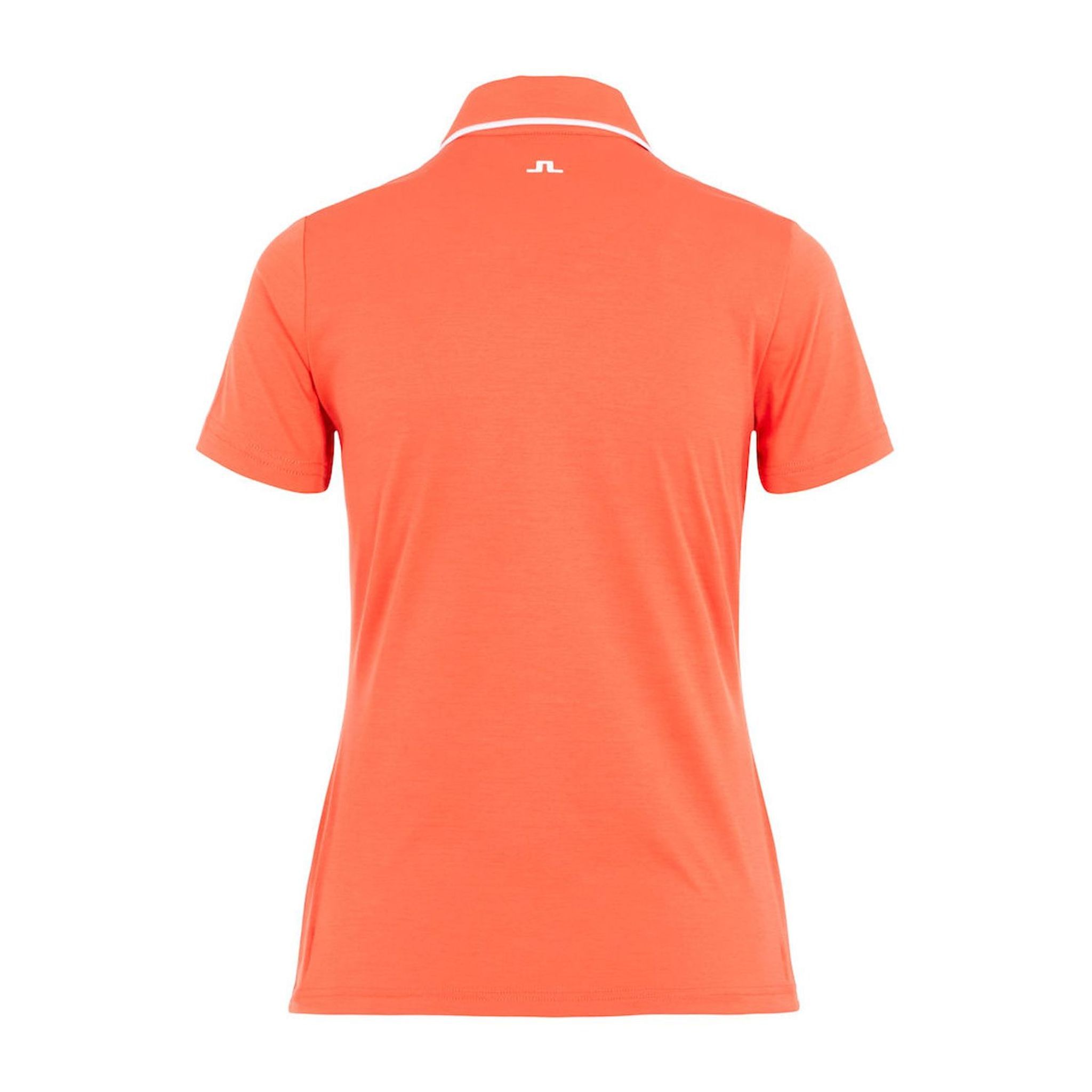 Polo en jersey ultra léger J. Lindeberg W Flor-Rouge tomate pour femme