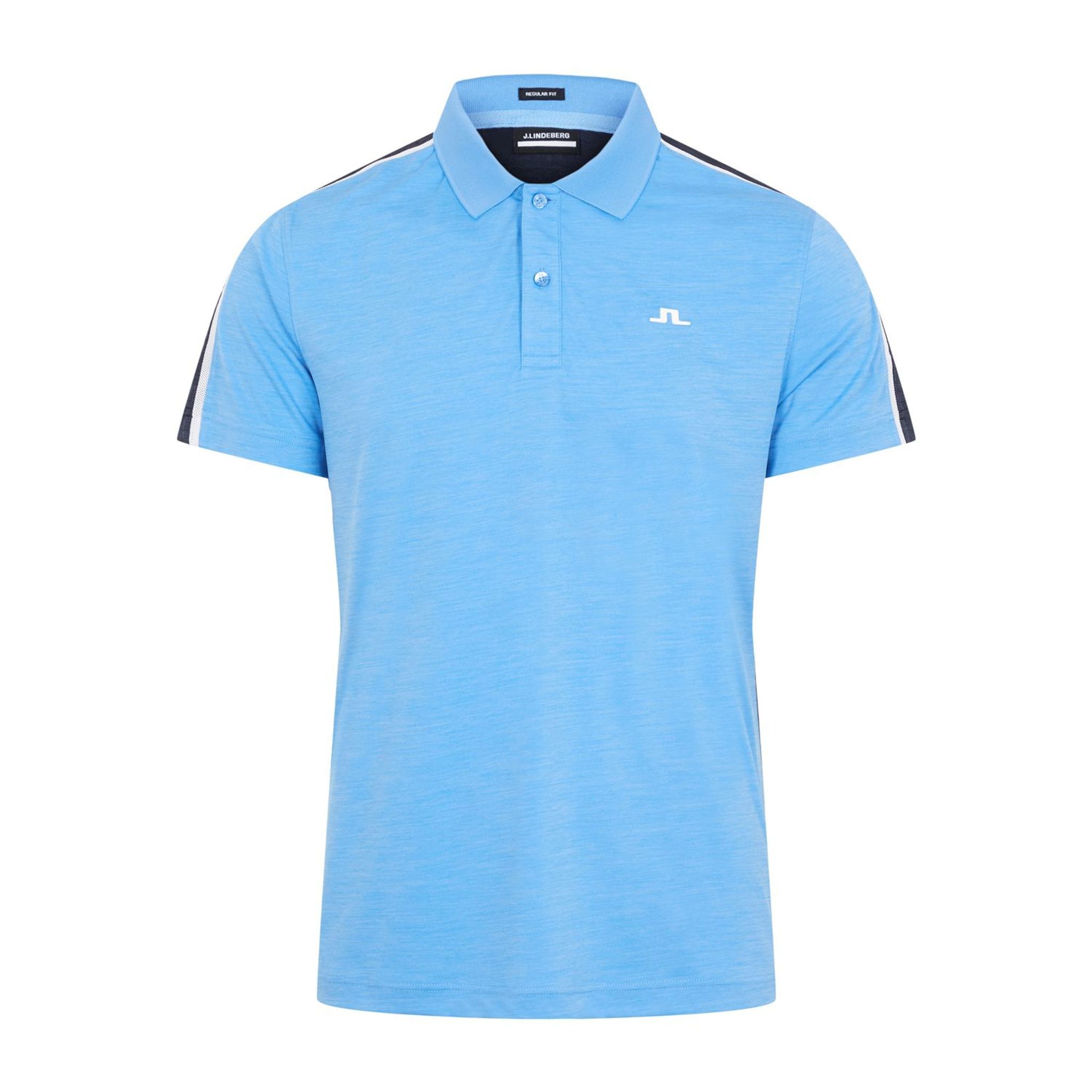 Polo J. Lindeberg M Flinn Regular Fit SS Bleu océan pour homme