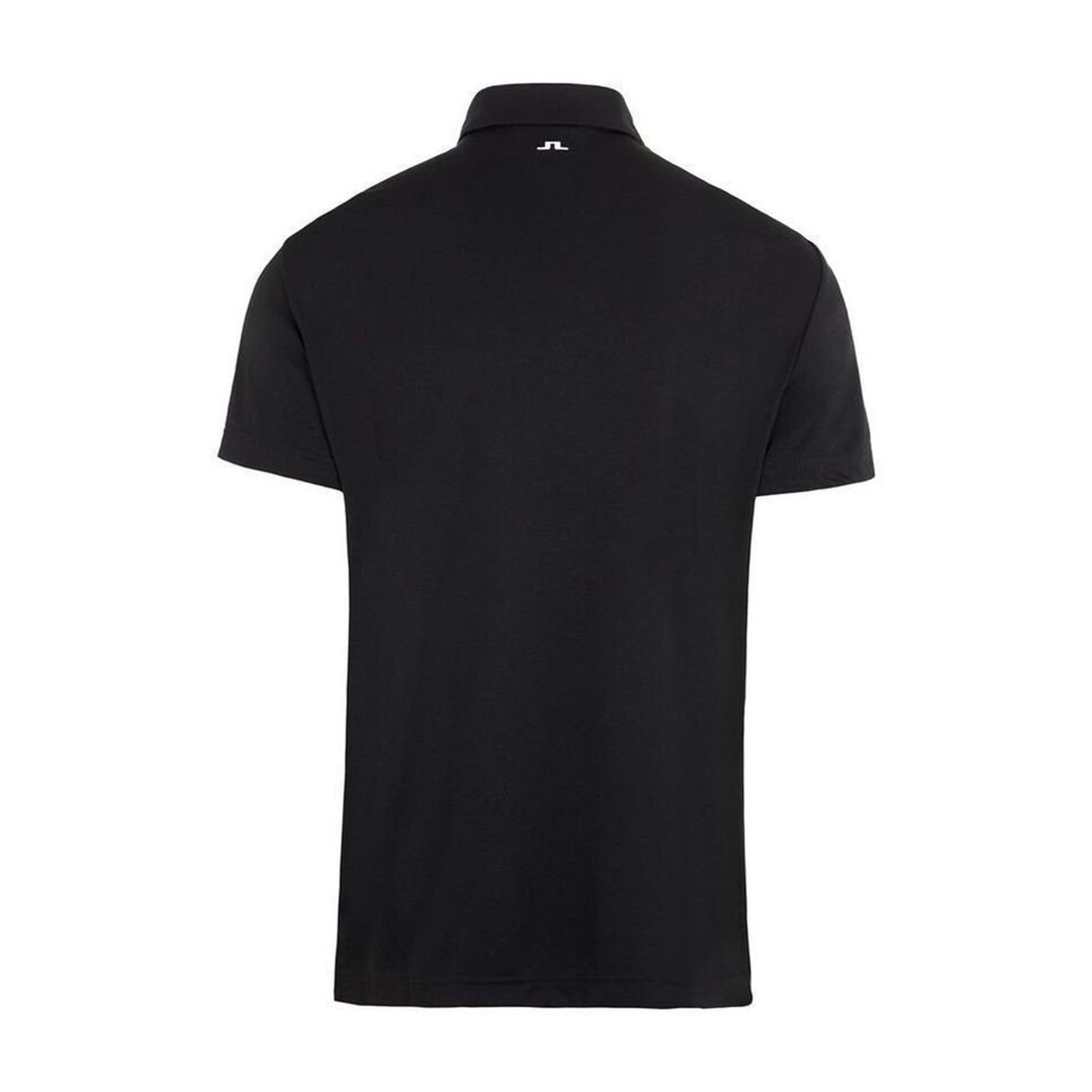 Polo en jersey ajusté M Clark Reg Fit-TX de J. Lindeberg pour homme, noir