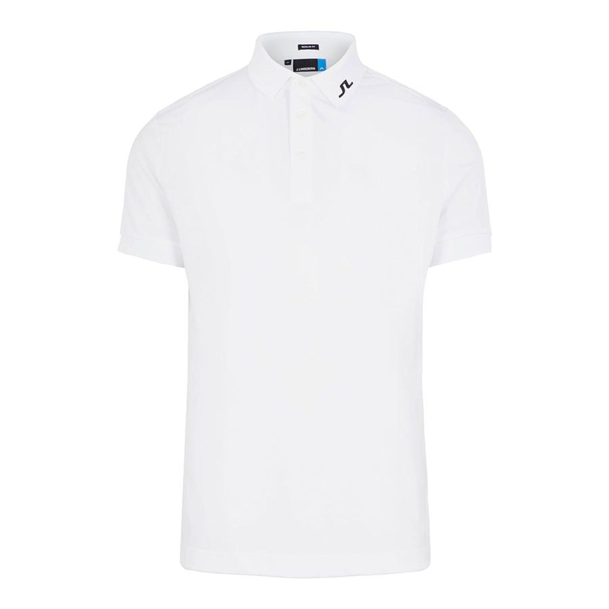 Polo de golf coupe régulière J. Lindeberg M KV pour homme, blanc