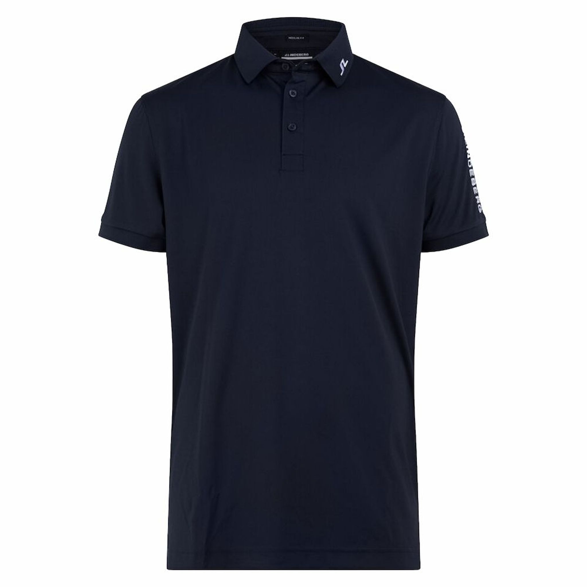 Polo de golf J. Lindeberg M Tour Tech Reg Fit pour homme, noir