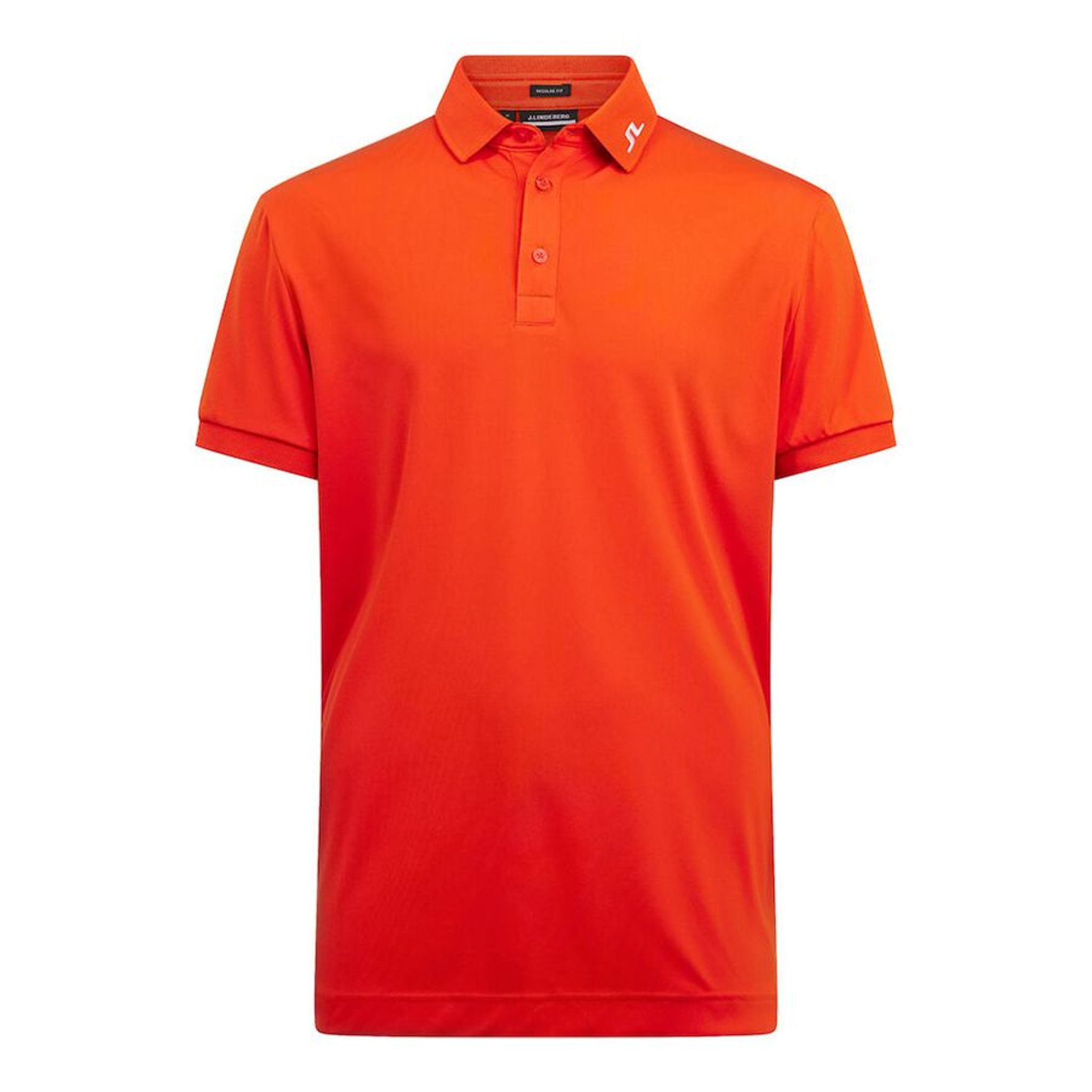 Polo de golf coupe régulière J. Lindeberg M KV Tangerine Tango pour homme