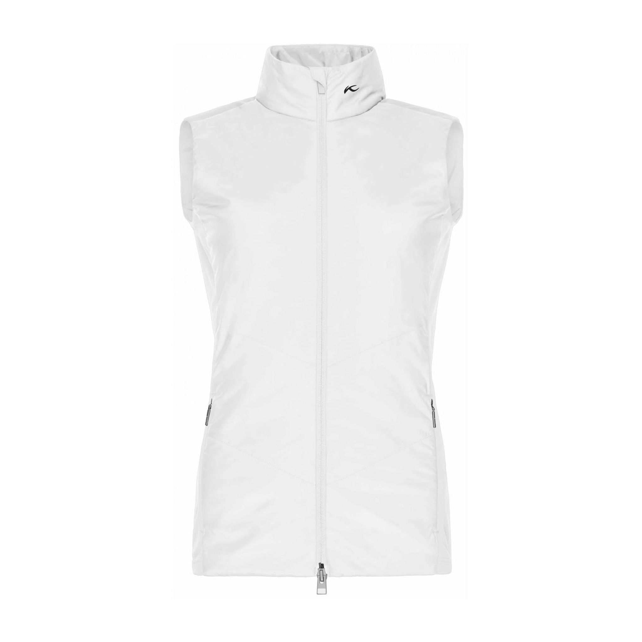 Gilet Kjus W Radiation Blanc Femme