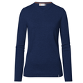 Pull col V Kjus W Kicki Atlanta Bleu chiné Femme