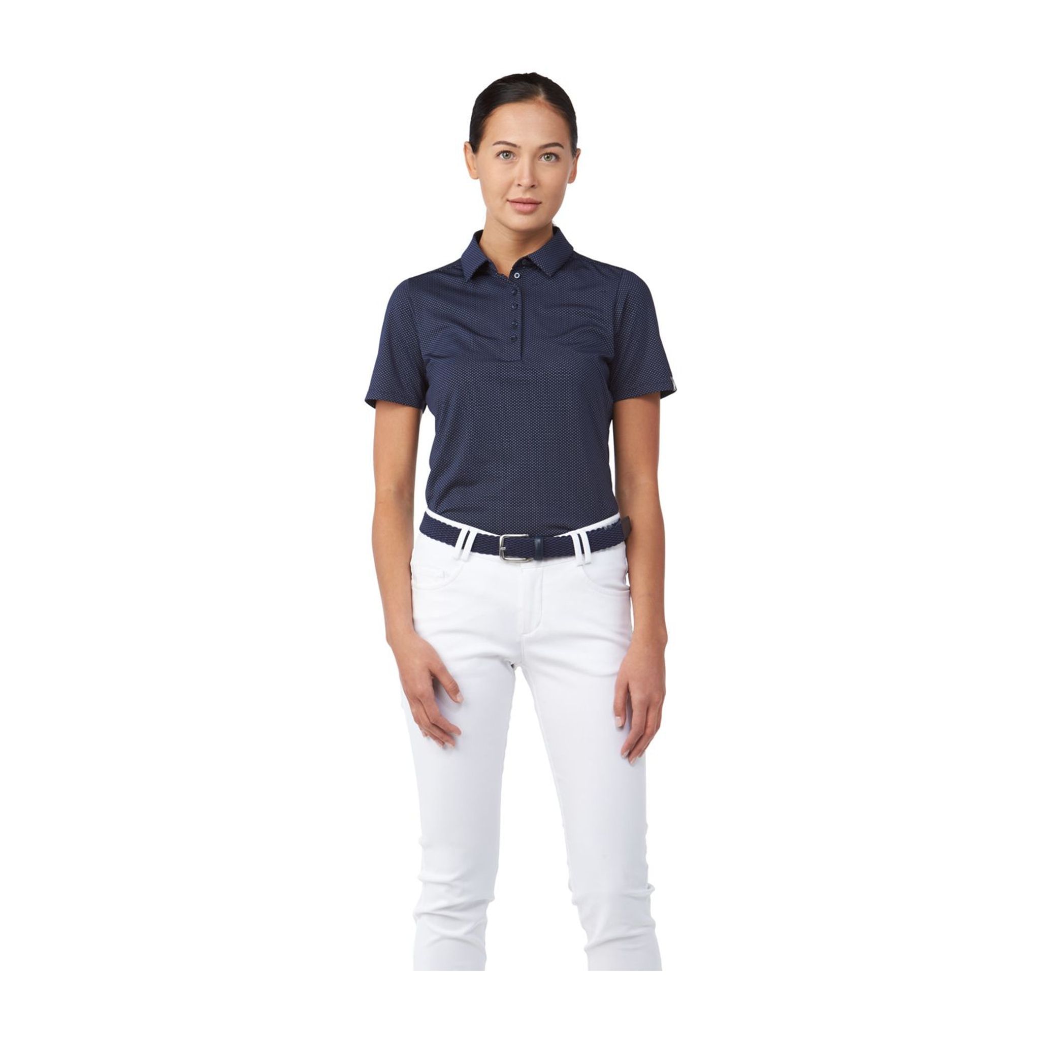 Polo Kjus W Eve SS Atlanta Bleu Femme