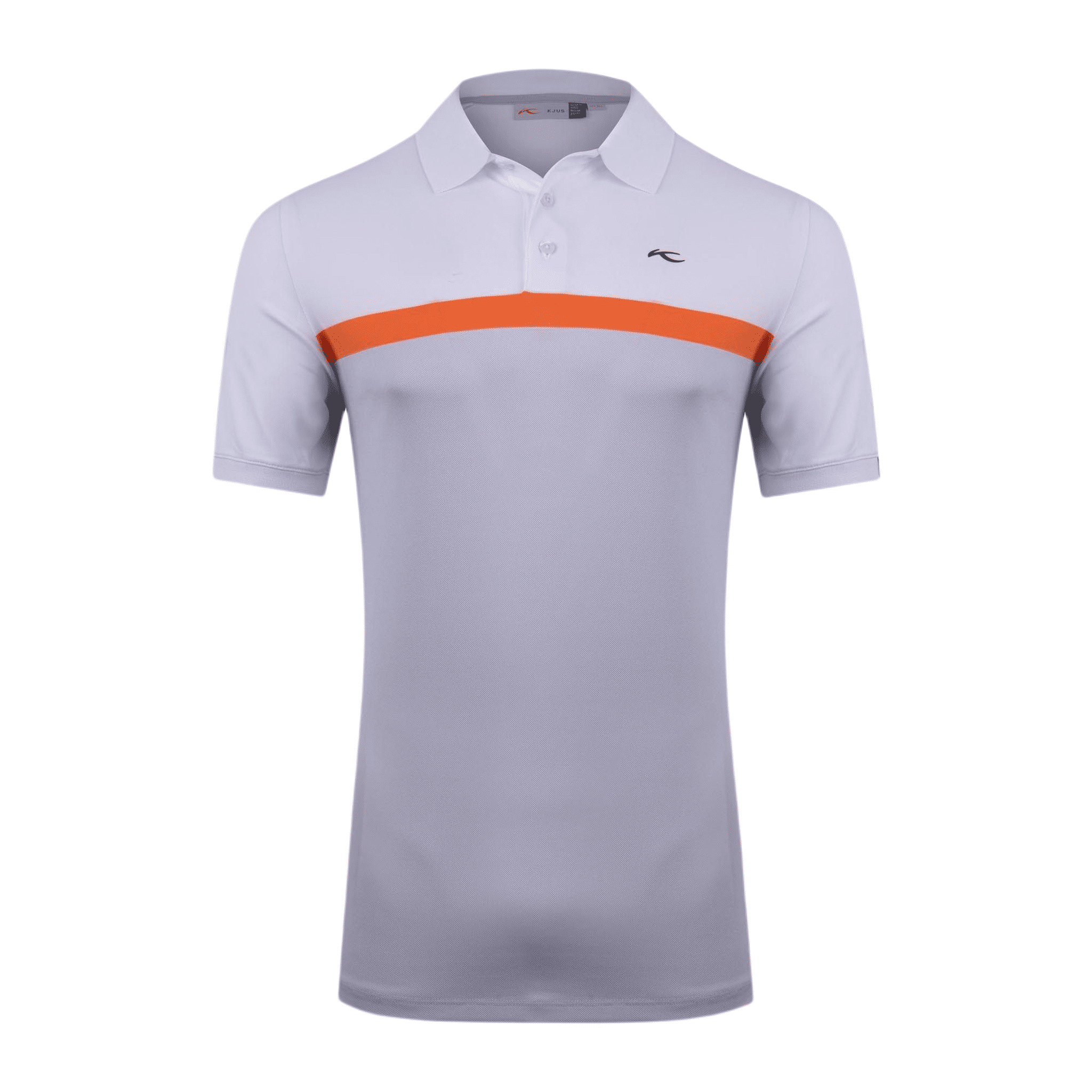 Kjus M Luan CB Polo SS Blanc/Alloy Homme