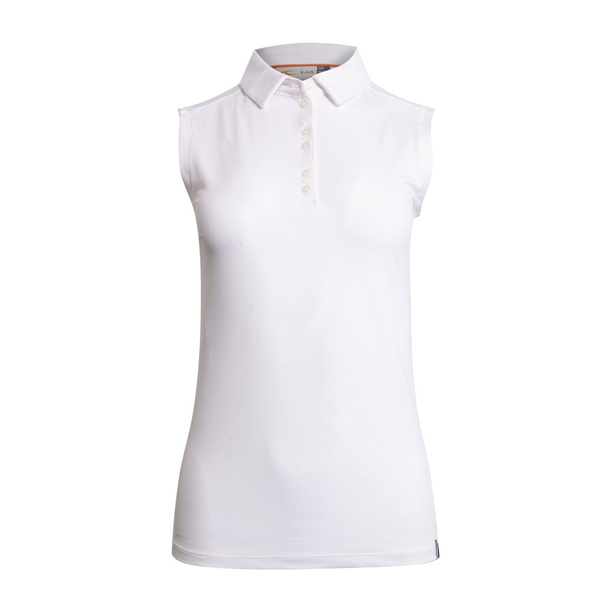 Polo Kjus W Eve SL blanc pour femme