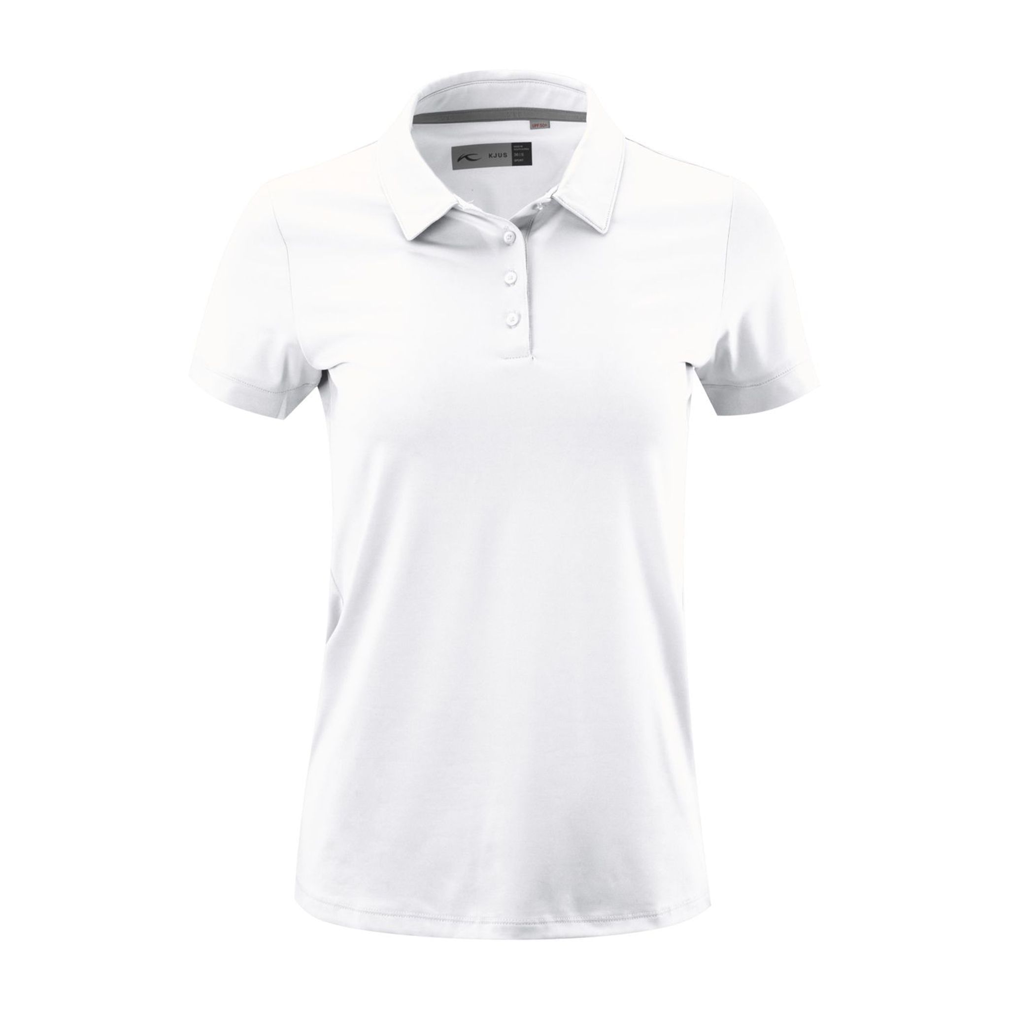 Polo Kjus W Sora SS pour femme, blanc