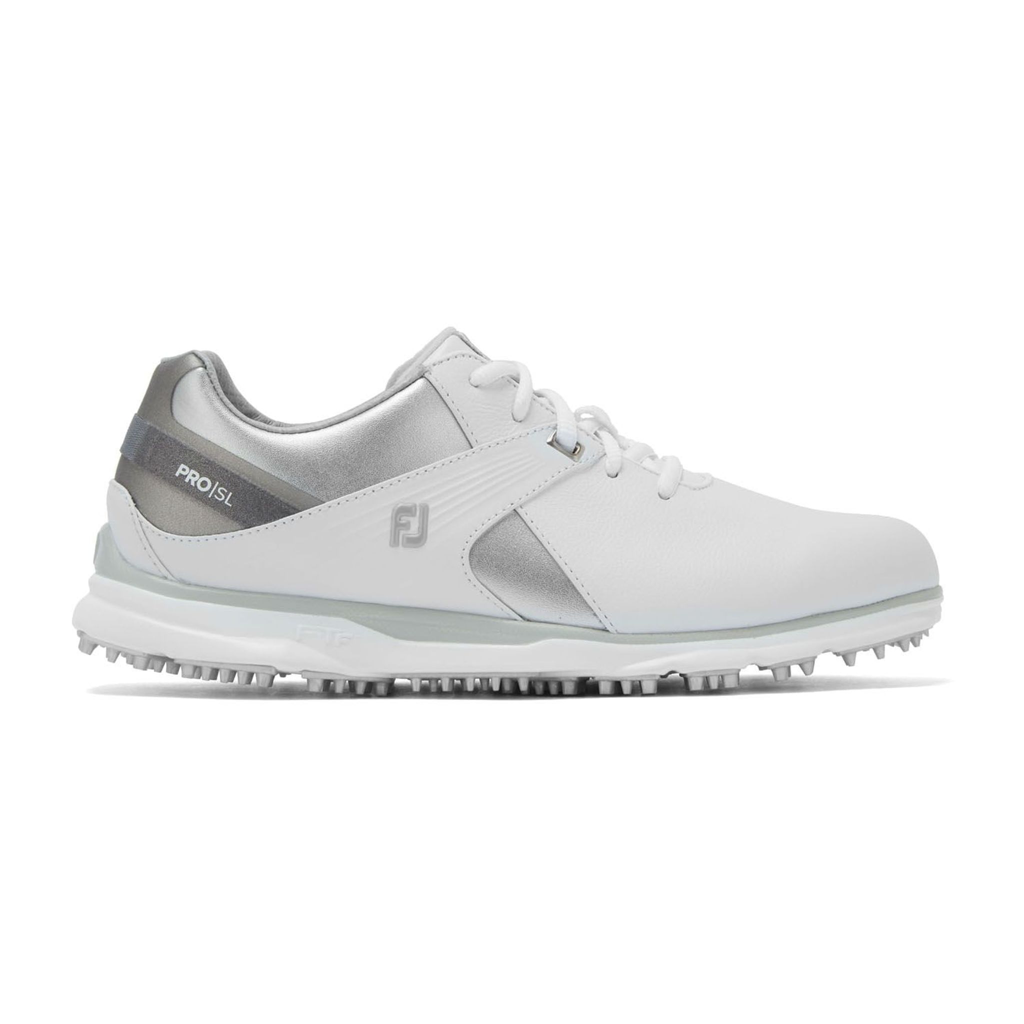 Footjoy W Pro SL Wide White/Silver/Grey Damen